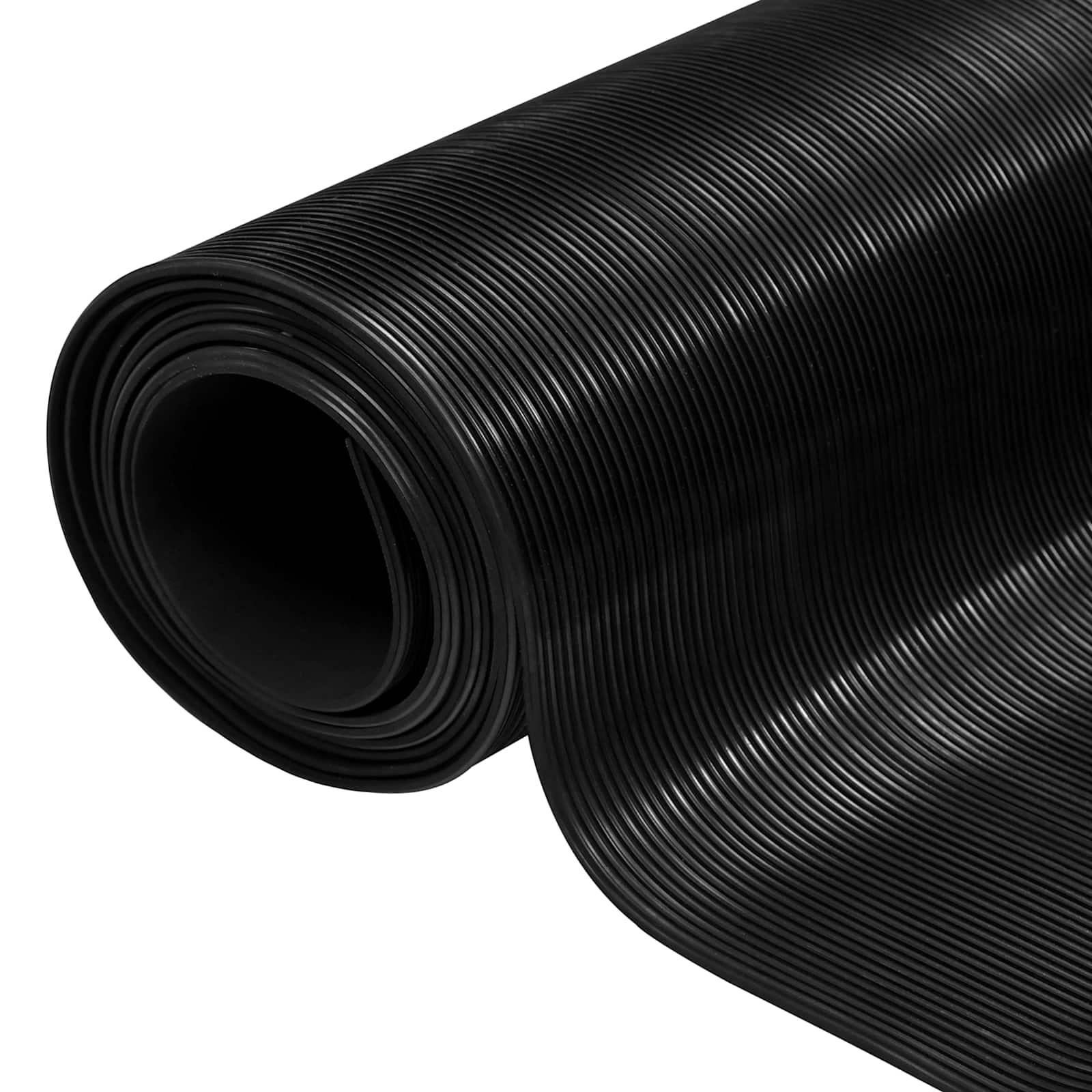 Podni mat Crna 1 x 5 m Guma