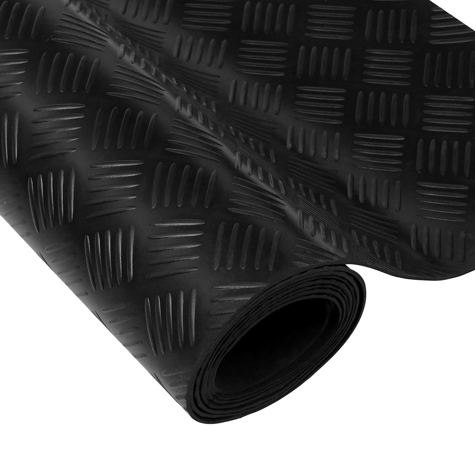 Podni mat Crna 1,5 x 2 m Guma