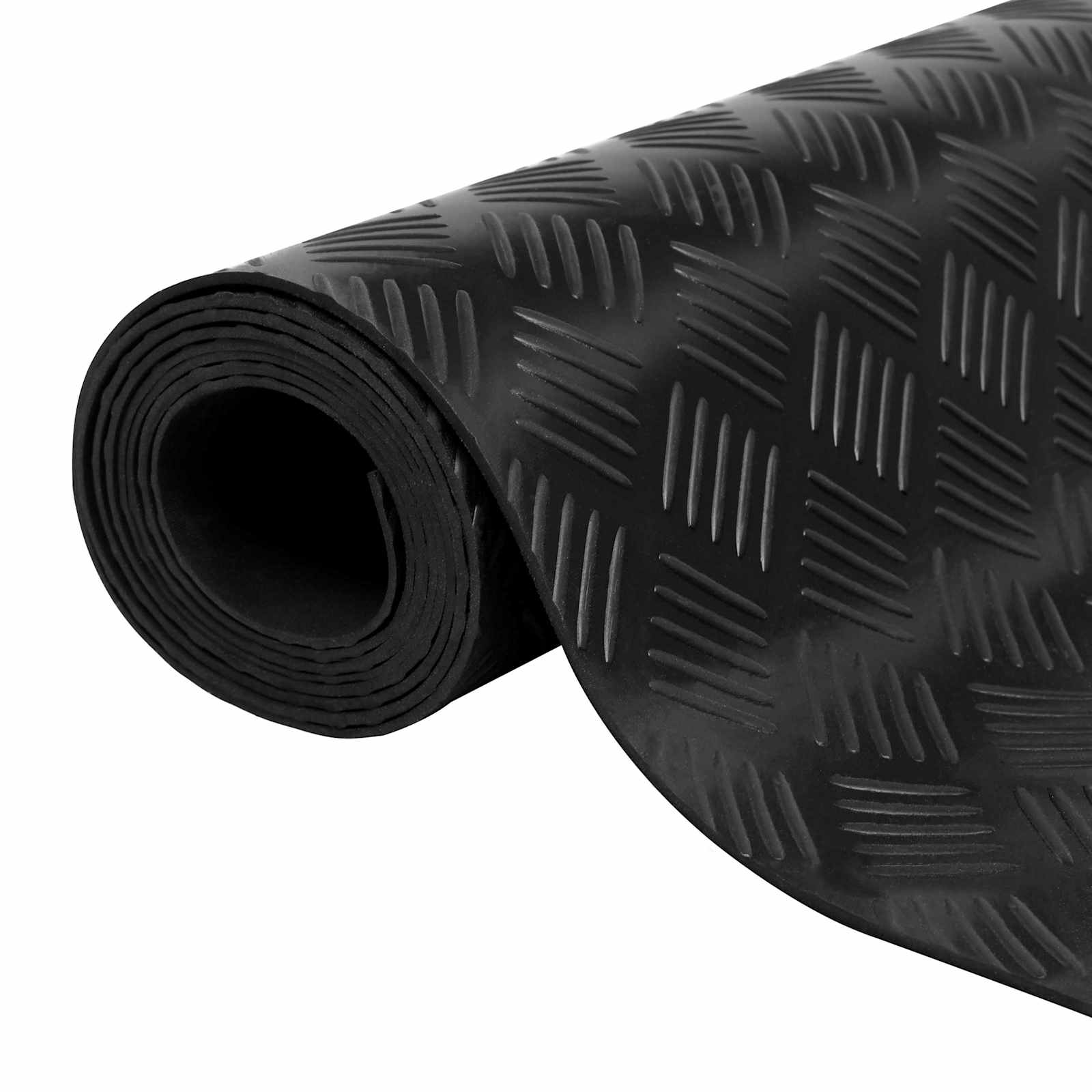 Podni mat Crna 1,5 x 2 m Guma