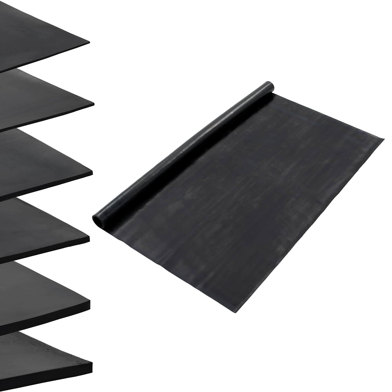 Podni mat Crna 1,2 x 5 m Guma