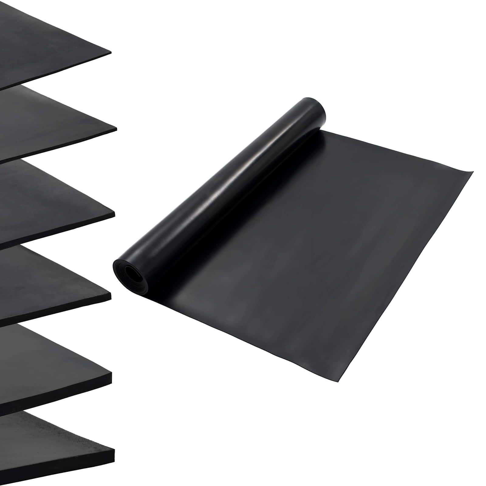 Podni mat Crna 1,2 x 5 m Guma