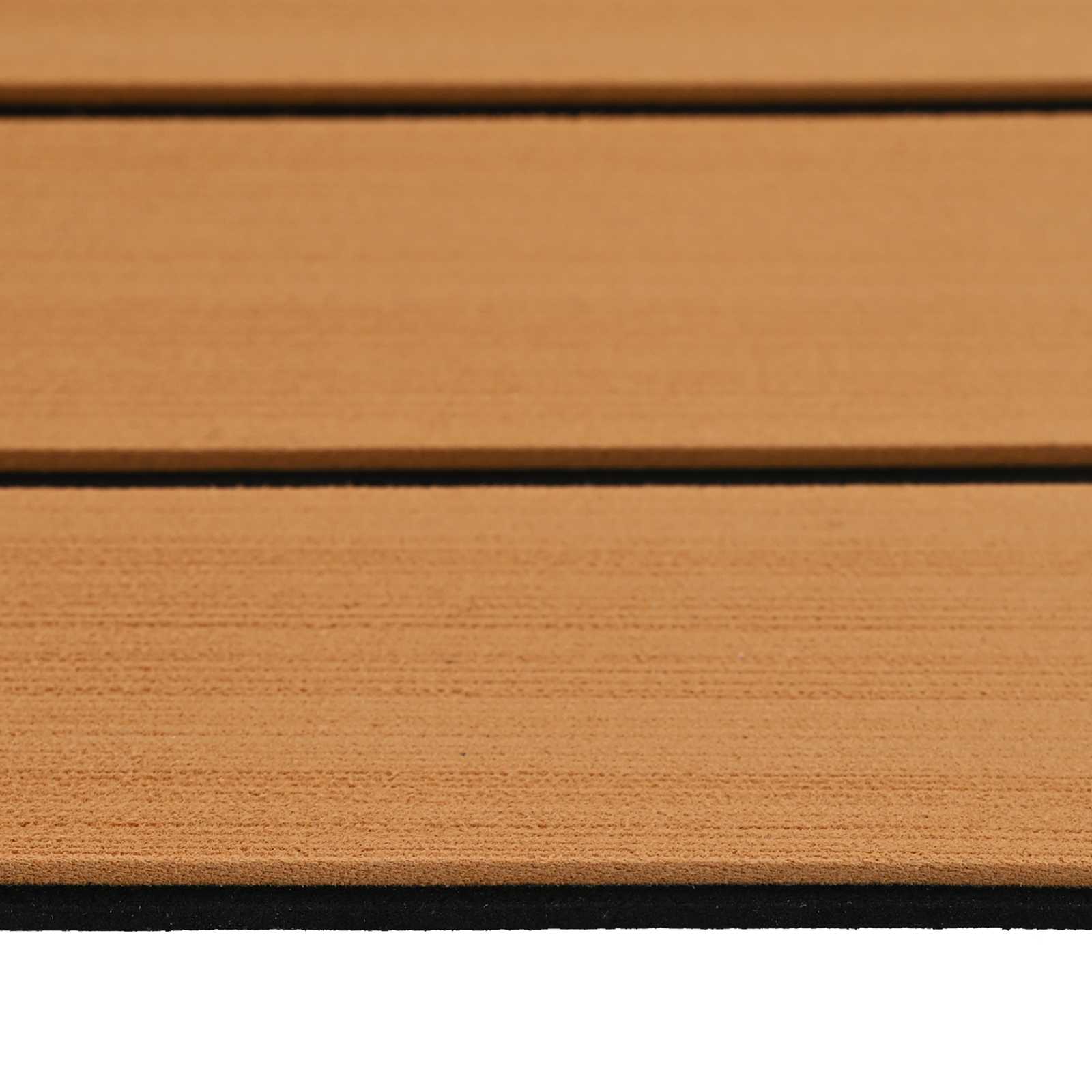 Prostirka za čamce Smeđa i crna 240 x 90 cm EVA