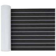 Prostirka za čamce Prugasti Tamno siva i bijela 240 x 60 cm EVA