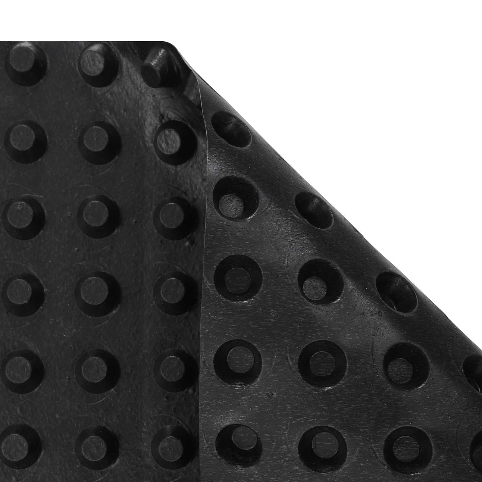 Pucketana odvodna ploča Crna 0,5 x 10 m HDPE