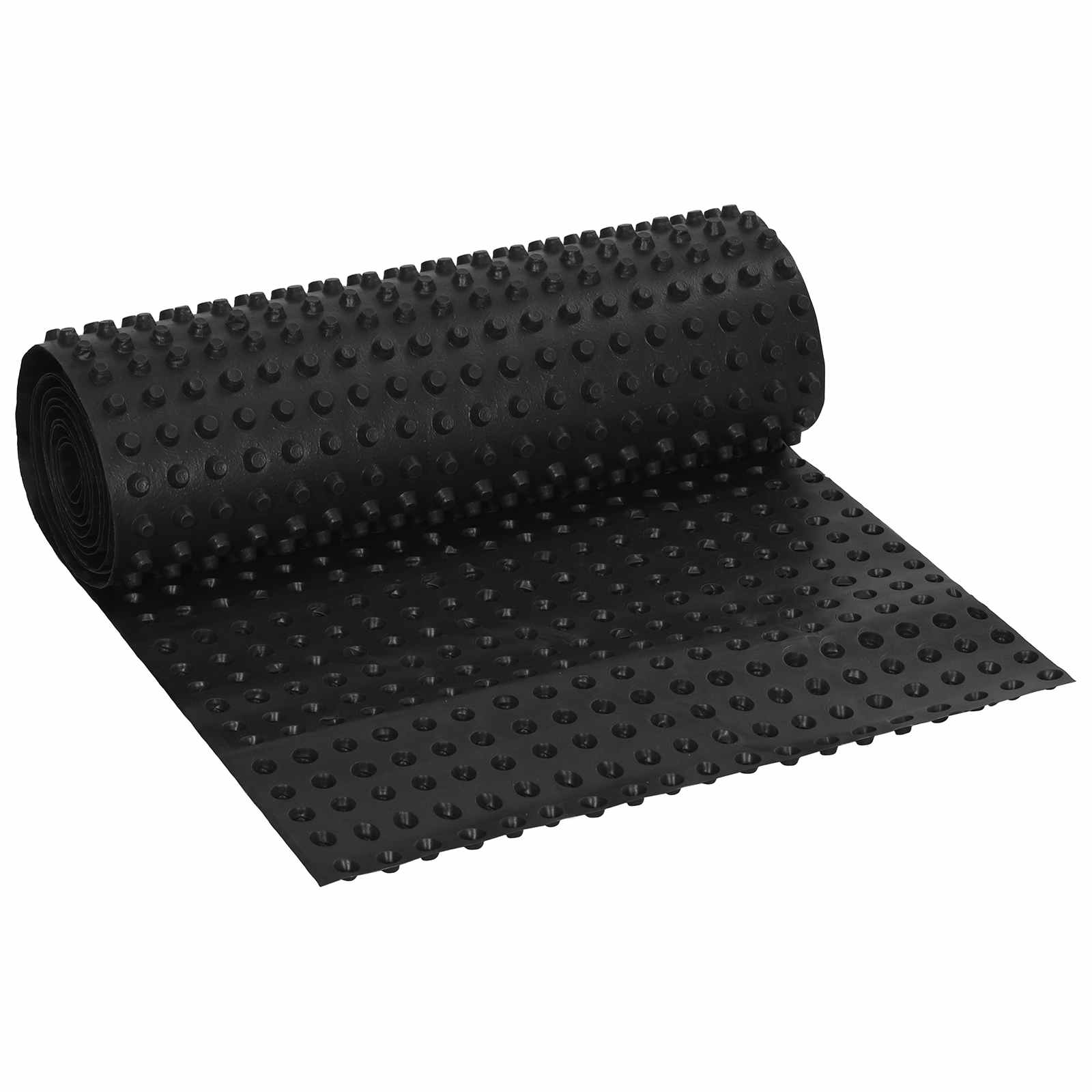 Pucketana odvodna ploča Crna 0,5 x 10 m HDPE