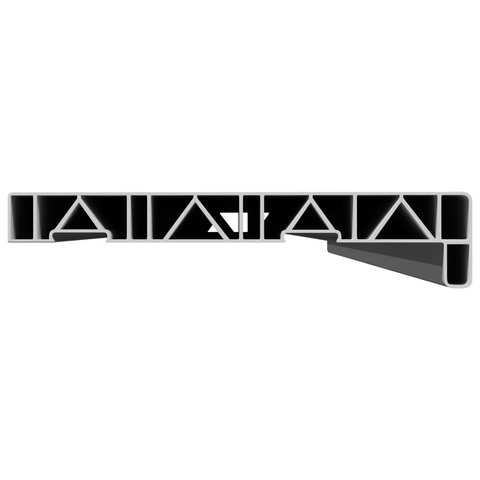 Prozorska klupčica Bijela 140 x 20 x 4,5 cm PVC