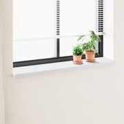 Prozorska klupčica Bijela 120 x 30 x 4,5 cm PVC