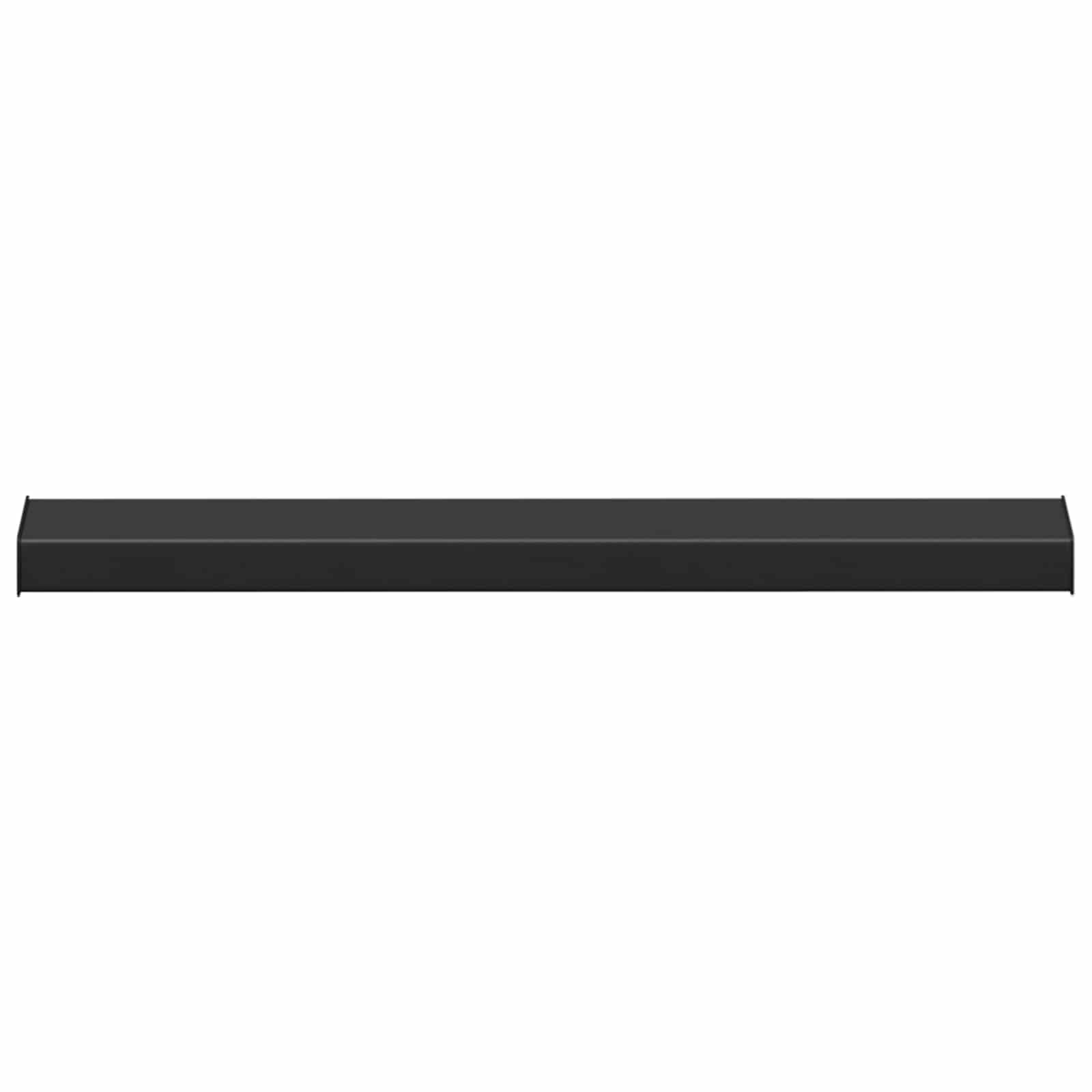 Prozorska klupčica Crno s drvenim uzorkom 100 x 15 x 4,5 cm PVC