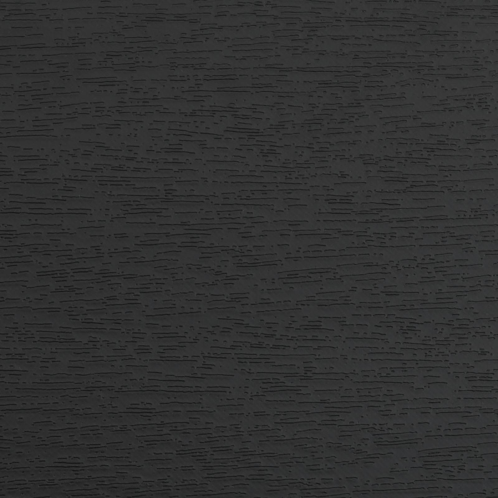 Prozorska klupčica Crno s drvenim uzorkom 140 x 25 x 4,5 cm PVC