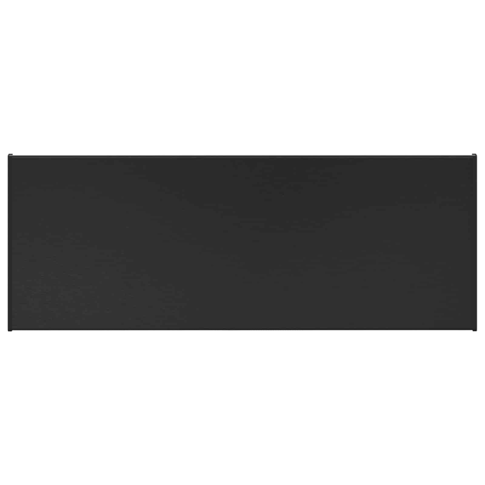 Prozorska klupčica Crno s drvenim uzorkom 80 x 30 x 4,5 cm PVC