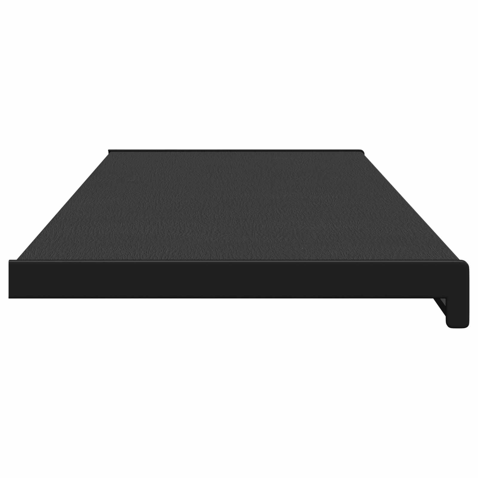 Prozorska klupčica Crno s drvenim uzorkom 120 x 30 x 4,5 cm PVC