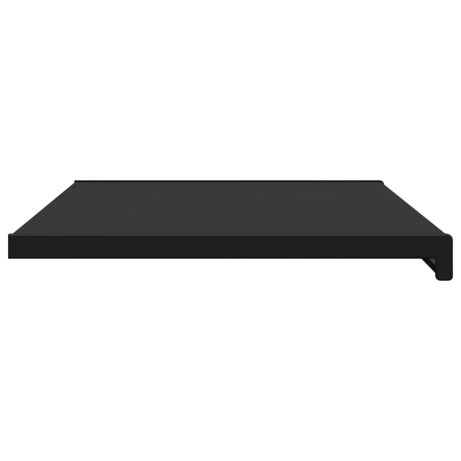 Prozorska klupčica Crno s drvenim uzorkom 100 x 40 x 4,5 cm PVC