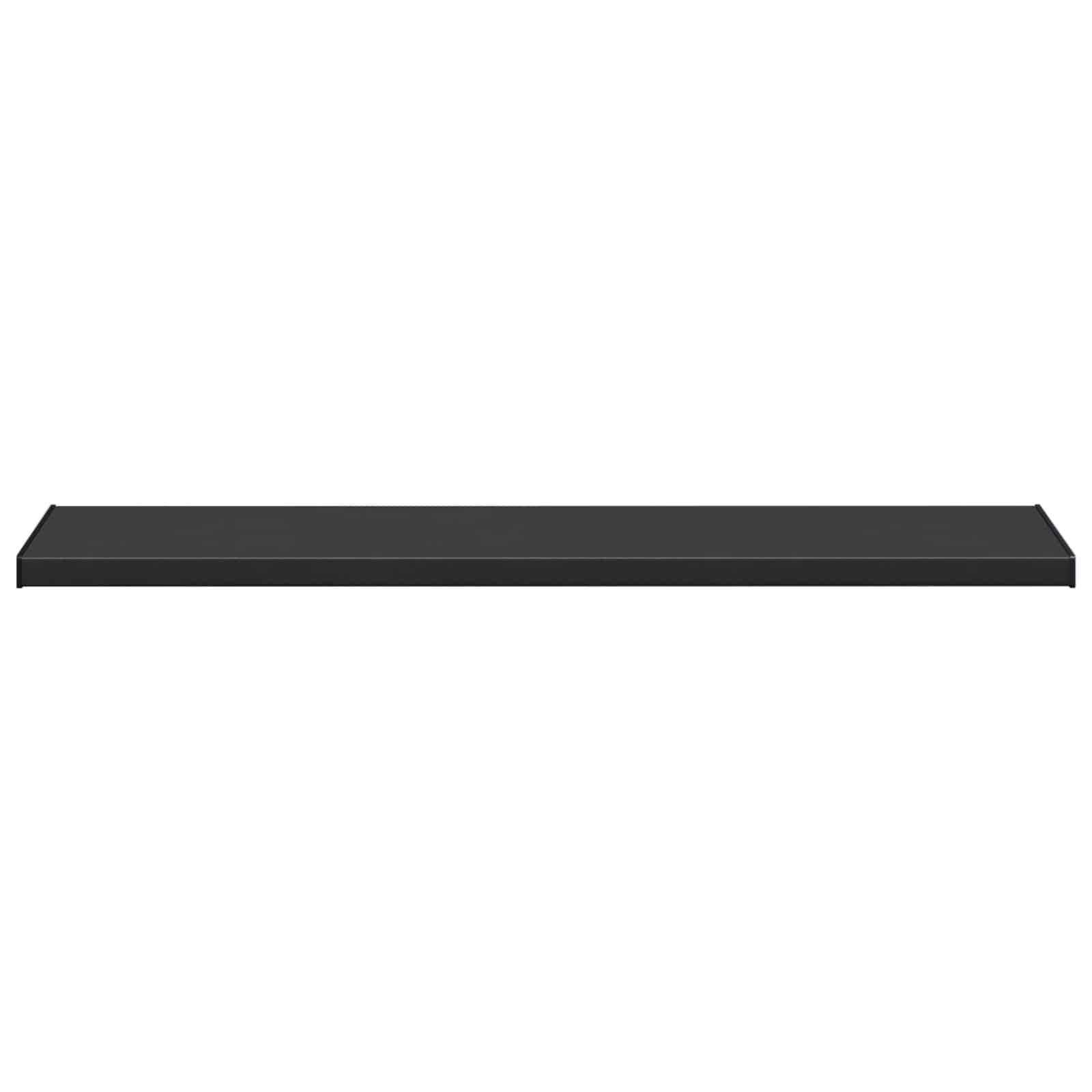 Prozorska klupčica Crno s drvenim uzorkom 120 x 40 x 4,5 cm PVC