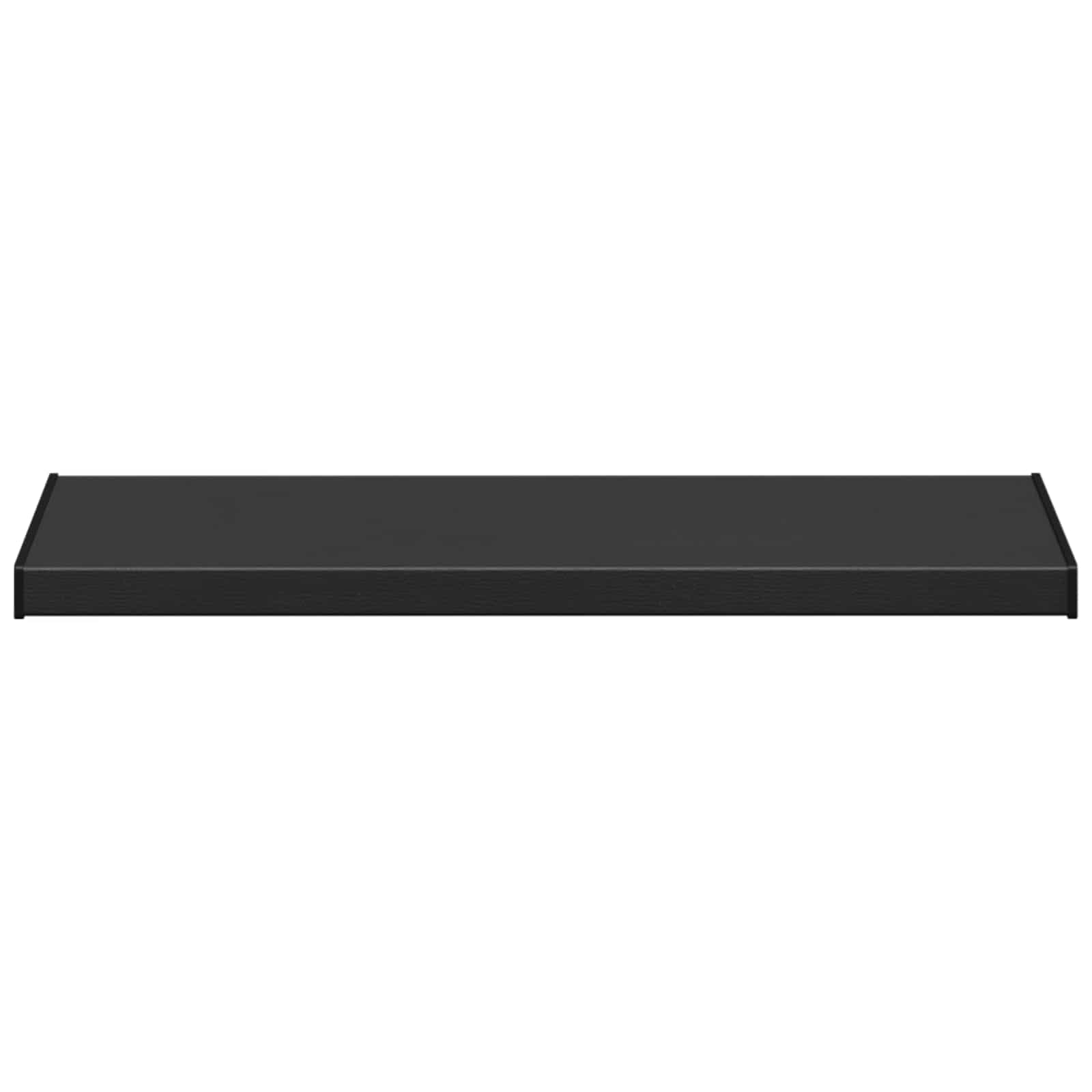 Prozorska klupčica Crno s drvenim uzorkom 60 x 45 x 4,5 cm PVC