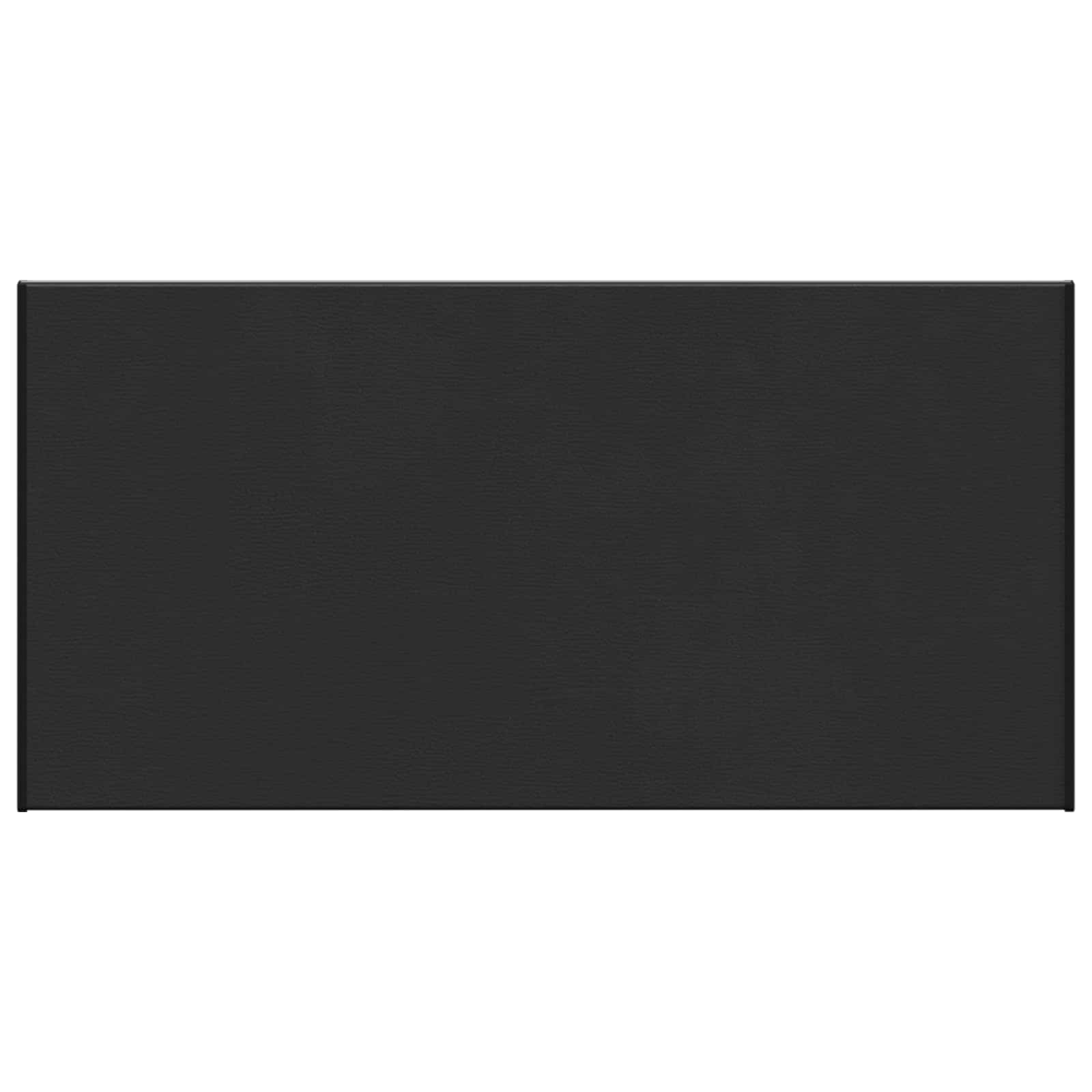 Prozorska klupčica Crno s drvenim uzorkom 100 x 45 x 4,5 cm PVC