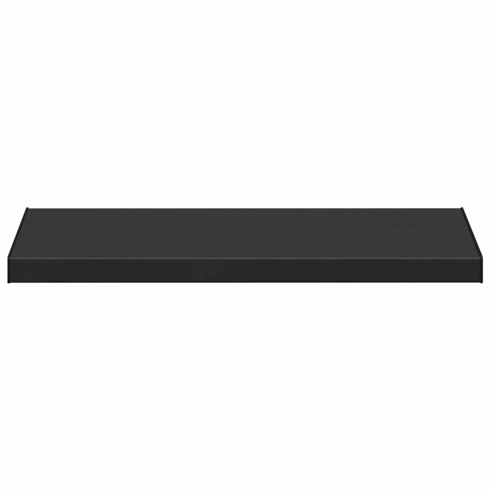 Prozorska klupčica Crno s drvenim uzorkom 60 x 50 x 4,5 cm PVC
