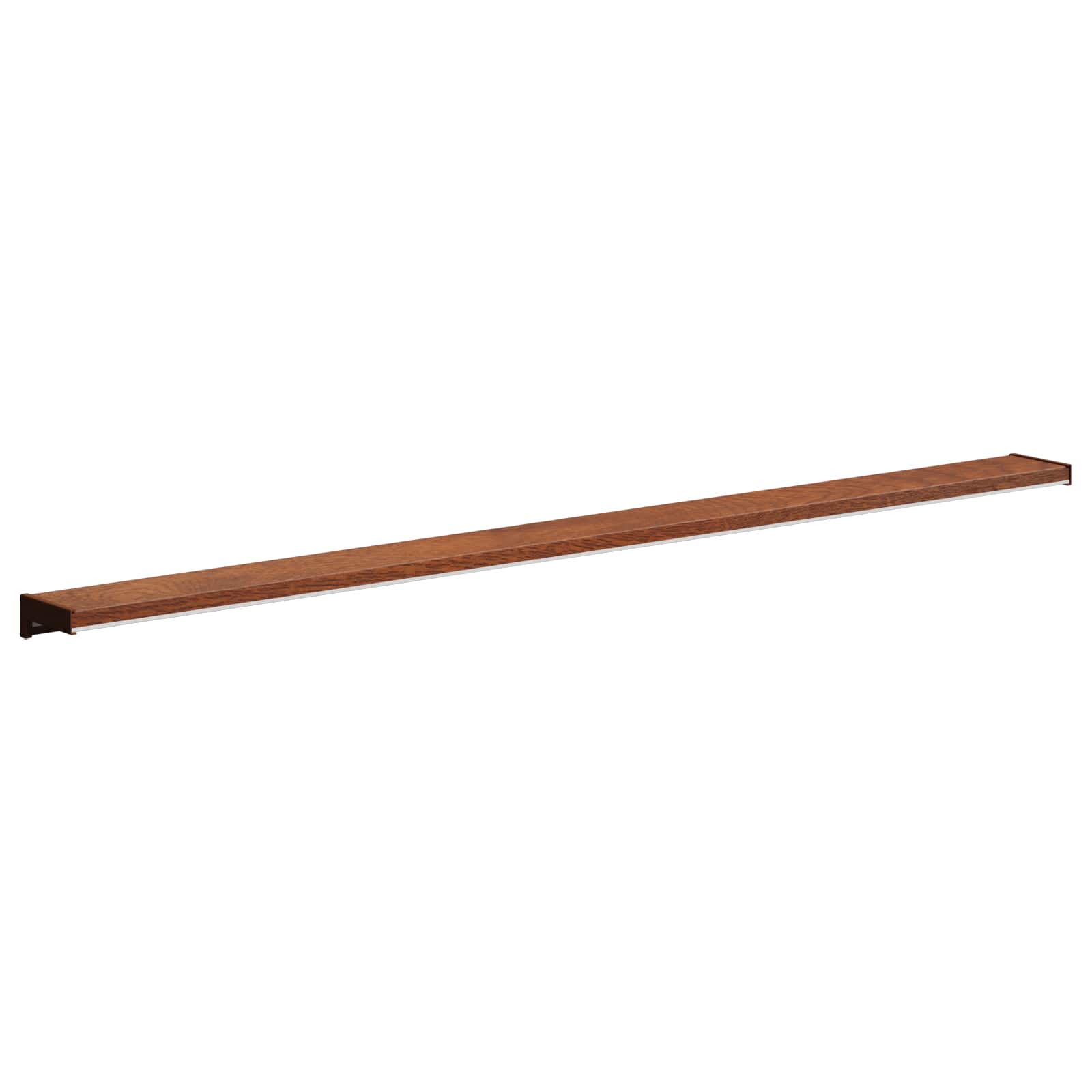 Prozorska klupčica Smeđe drvo 140 x 10 x 4,5 cm PVC