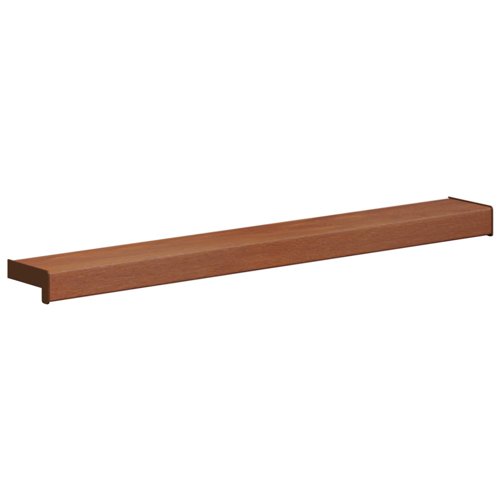 Prozorska klupčica Smeđe drvo 60 x 15 x 4,5 cm PVC