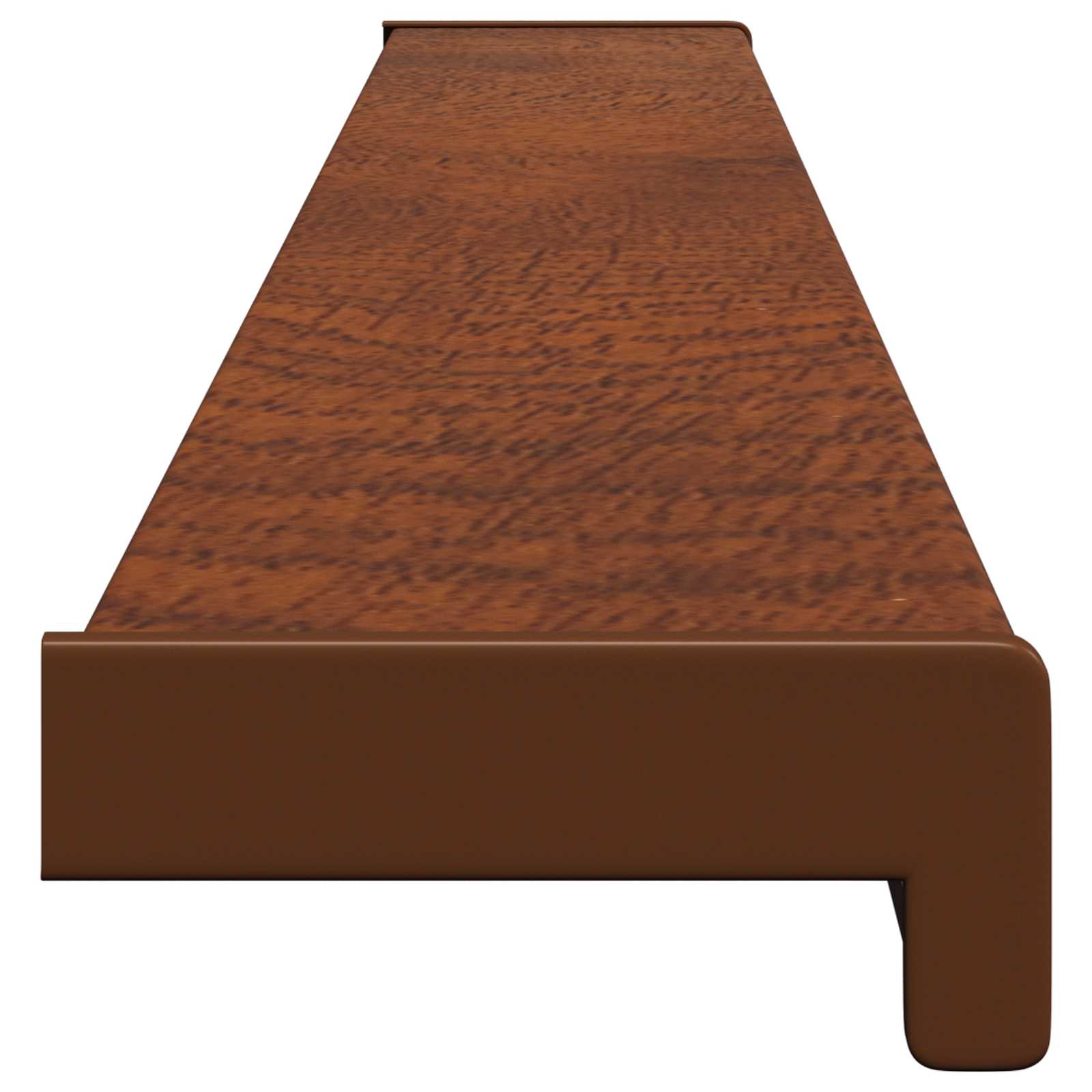 Prozorska klupčica Smeđe drvo 120 x 15 x 4,5 cm PVC