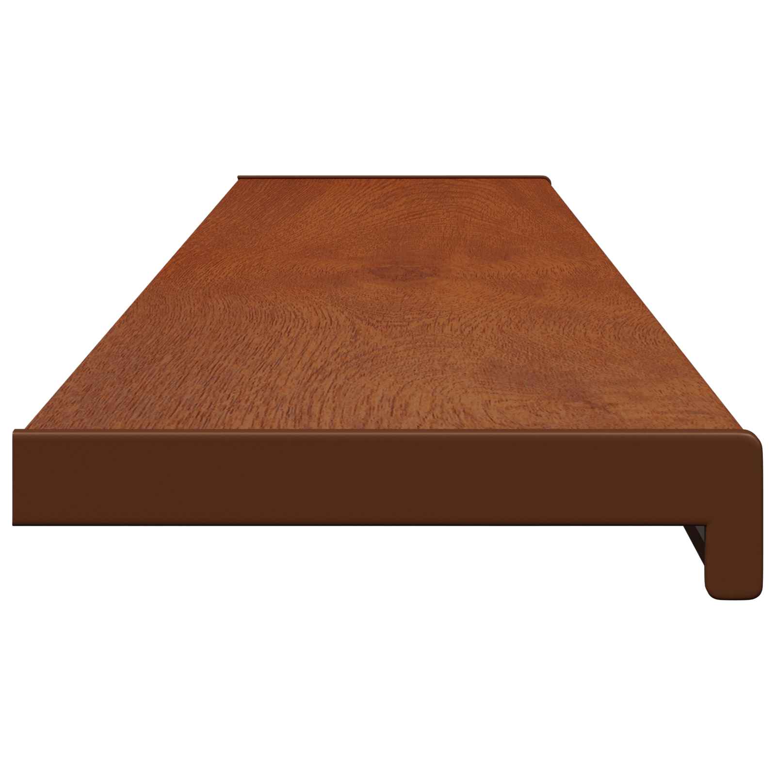 Prozorska klupčica Smeđe drvo 120 x 25 x 4,5 cm PVC