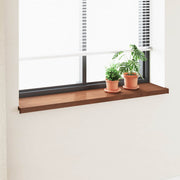 Prozorska klupčica Smeđe drvo 160 x 30 x 4,5 cm PVC