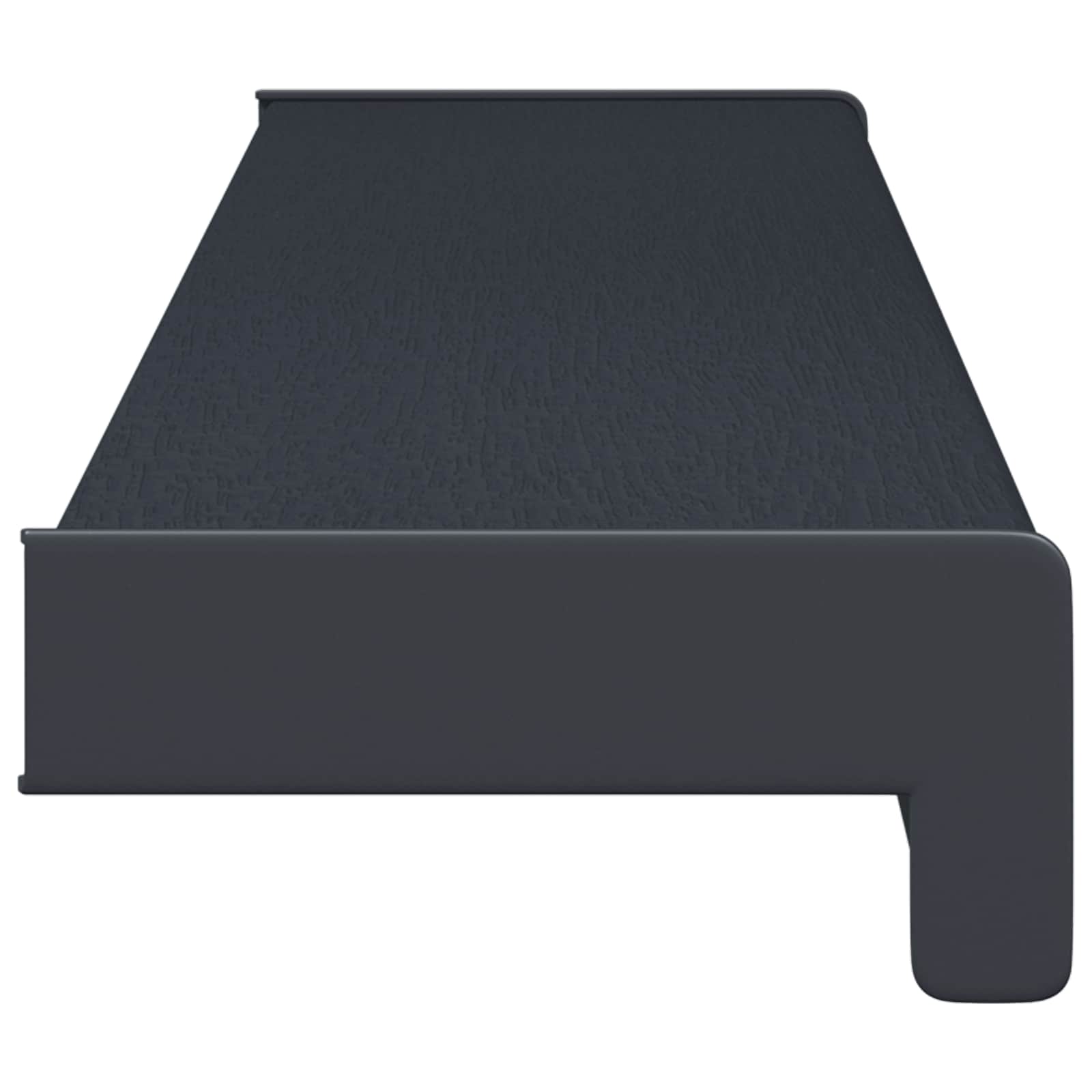Prozorska klupčica Antracit s drvenim uzorkom 80 x 10 x 4,5 cm