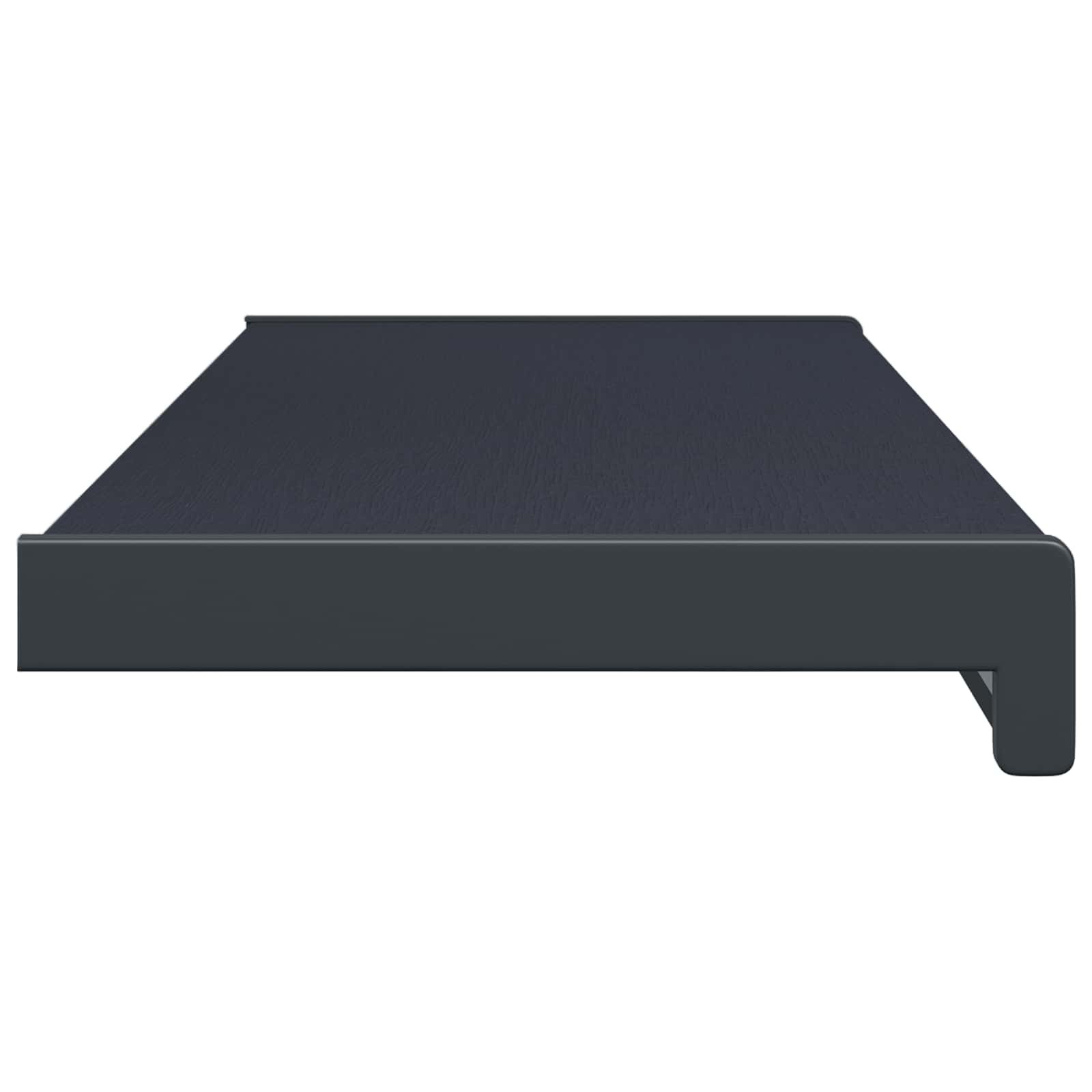 Prozorska klupčica Antracit s drvenim uzorkom 80 x 20 x 4,5 cm