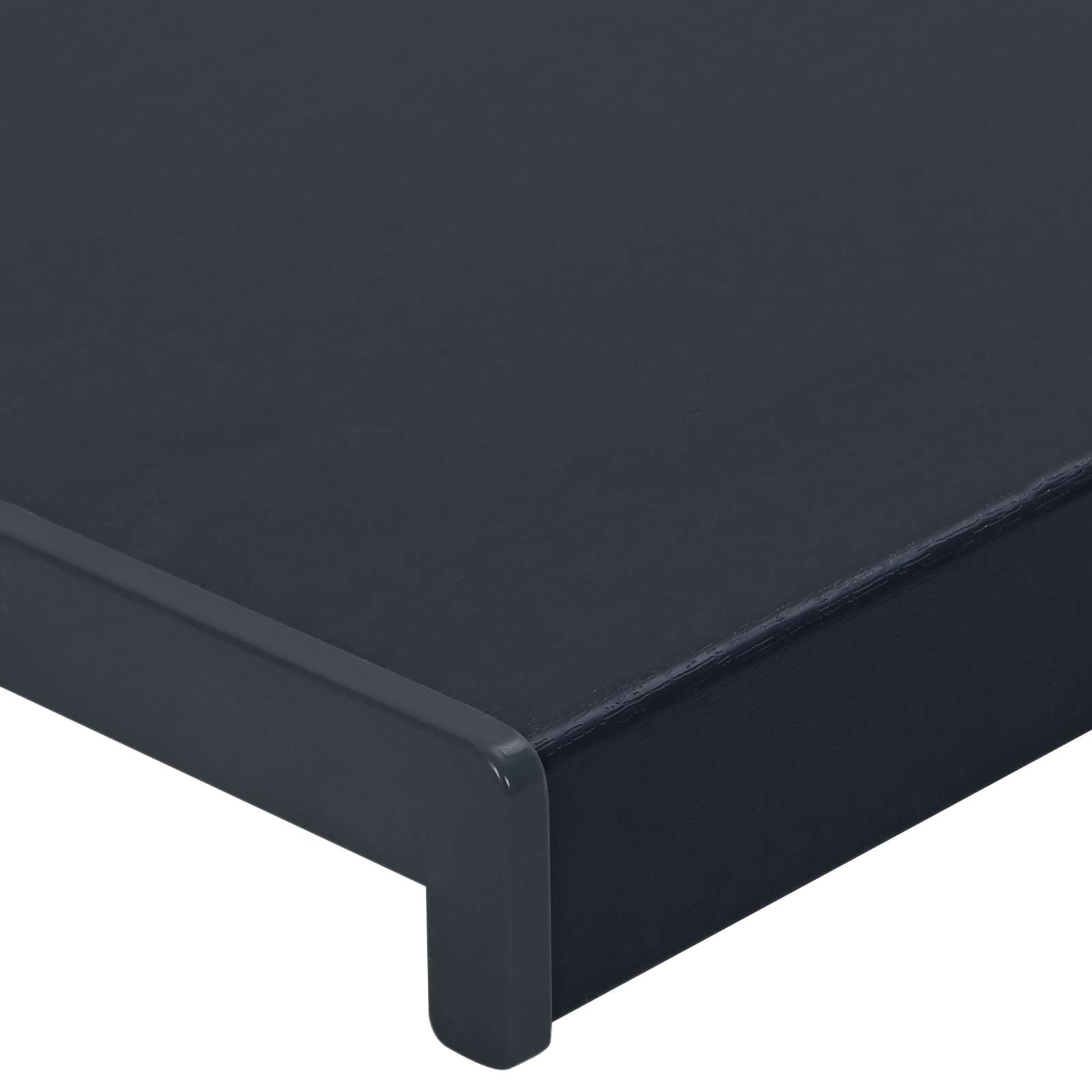 Prozorska klupčica Antracit s drvenim uzorkom 120 x 20 x 4,5 cm