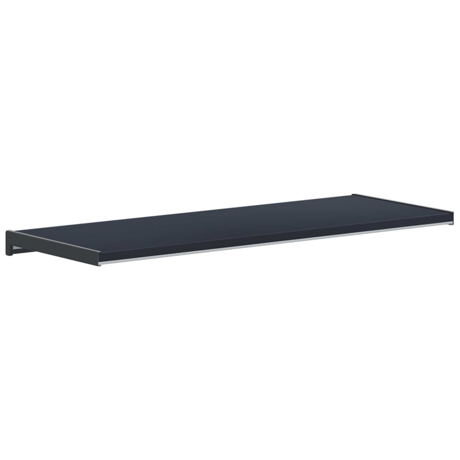 Prozorska klupčica Antracit s drvenim uzorkom 60 x 30 x 4,5 cm