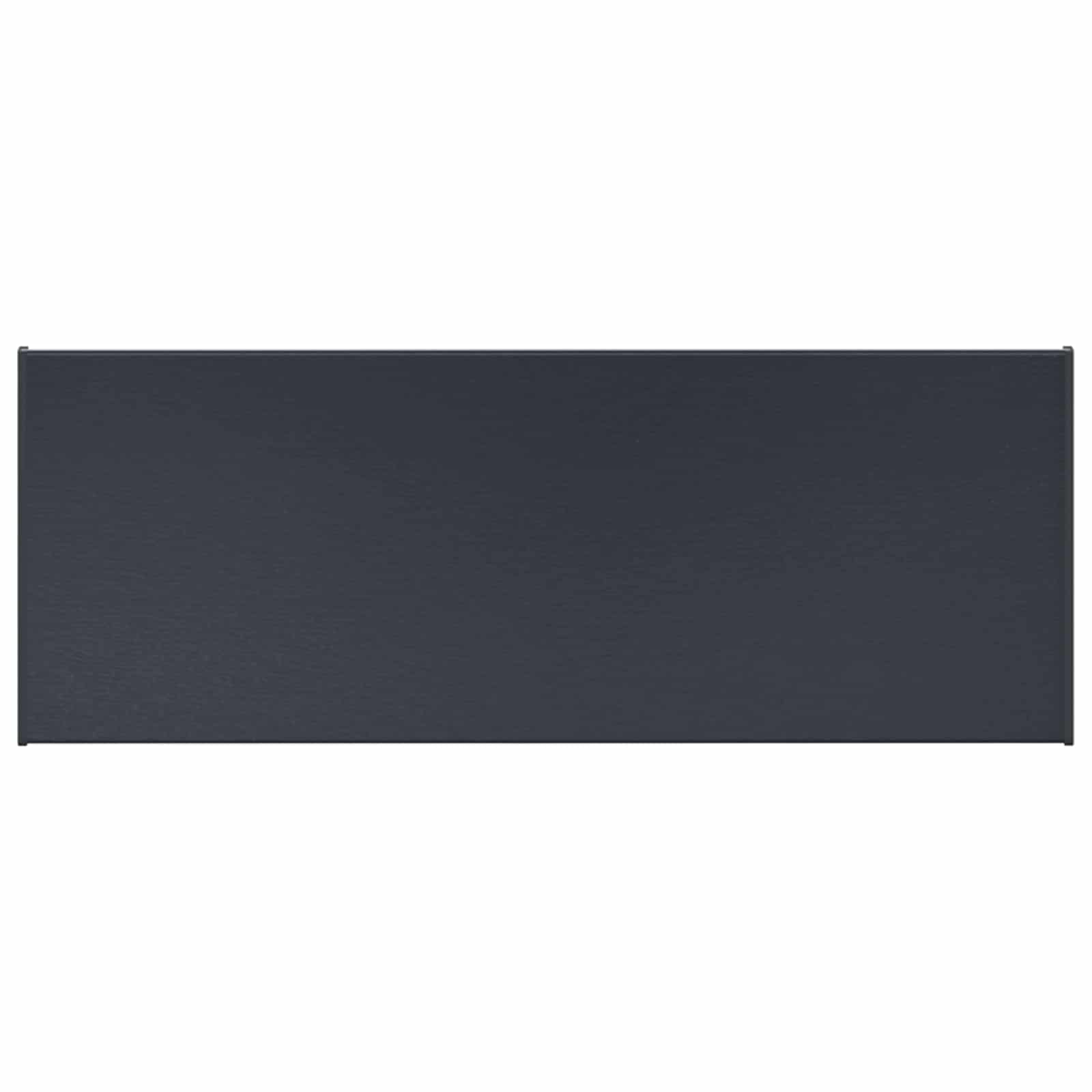 Prozorska klupčica Antracit s drvenim uzorkom 60 x 30 x 4,5 cm