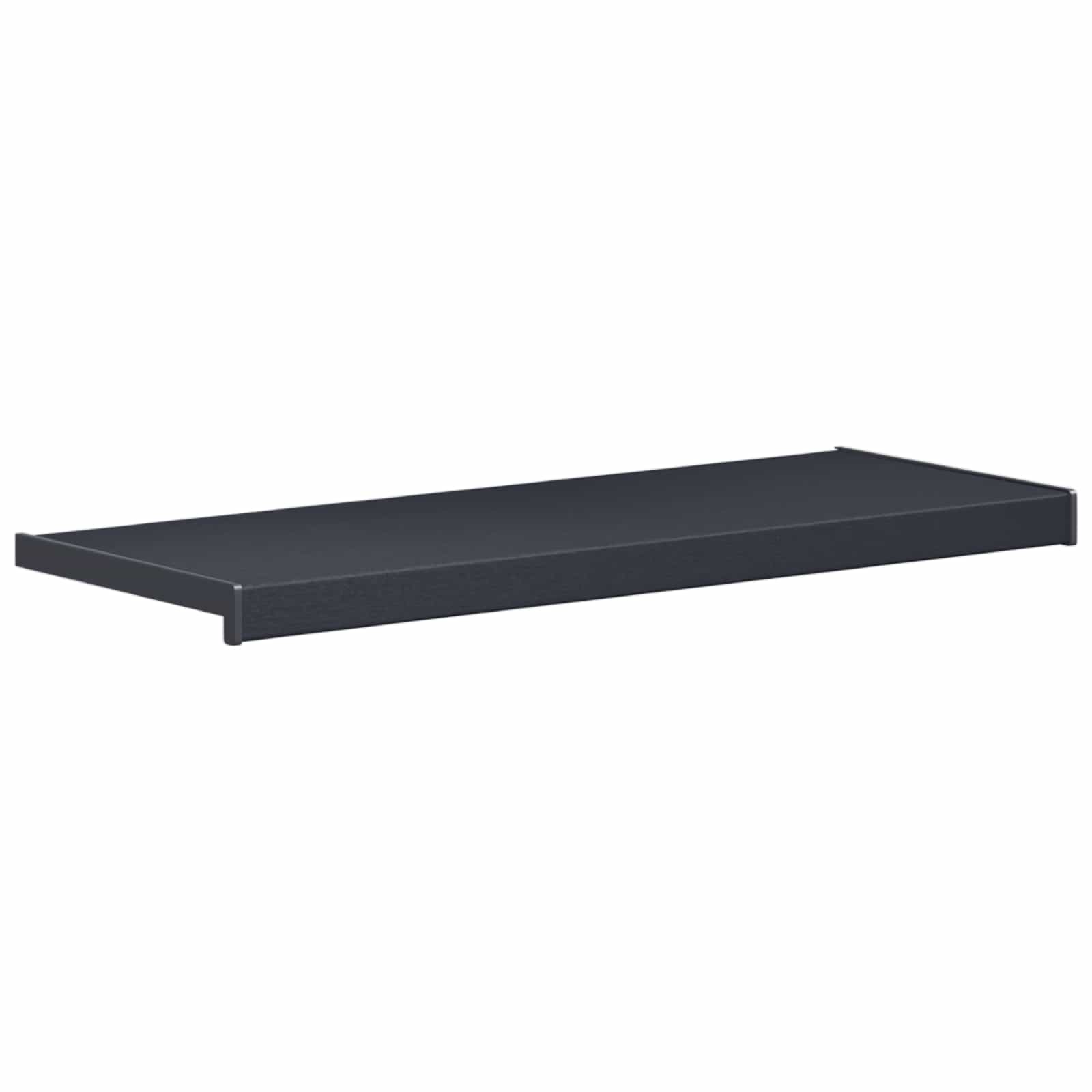 Prozorska klupčica Antracit s drvenim uzorkom 80 x 35 x 4,5 cm