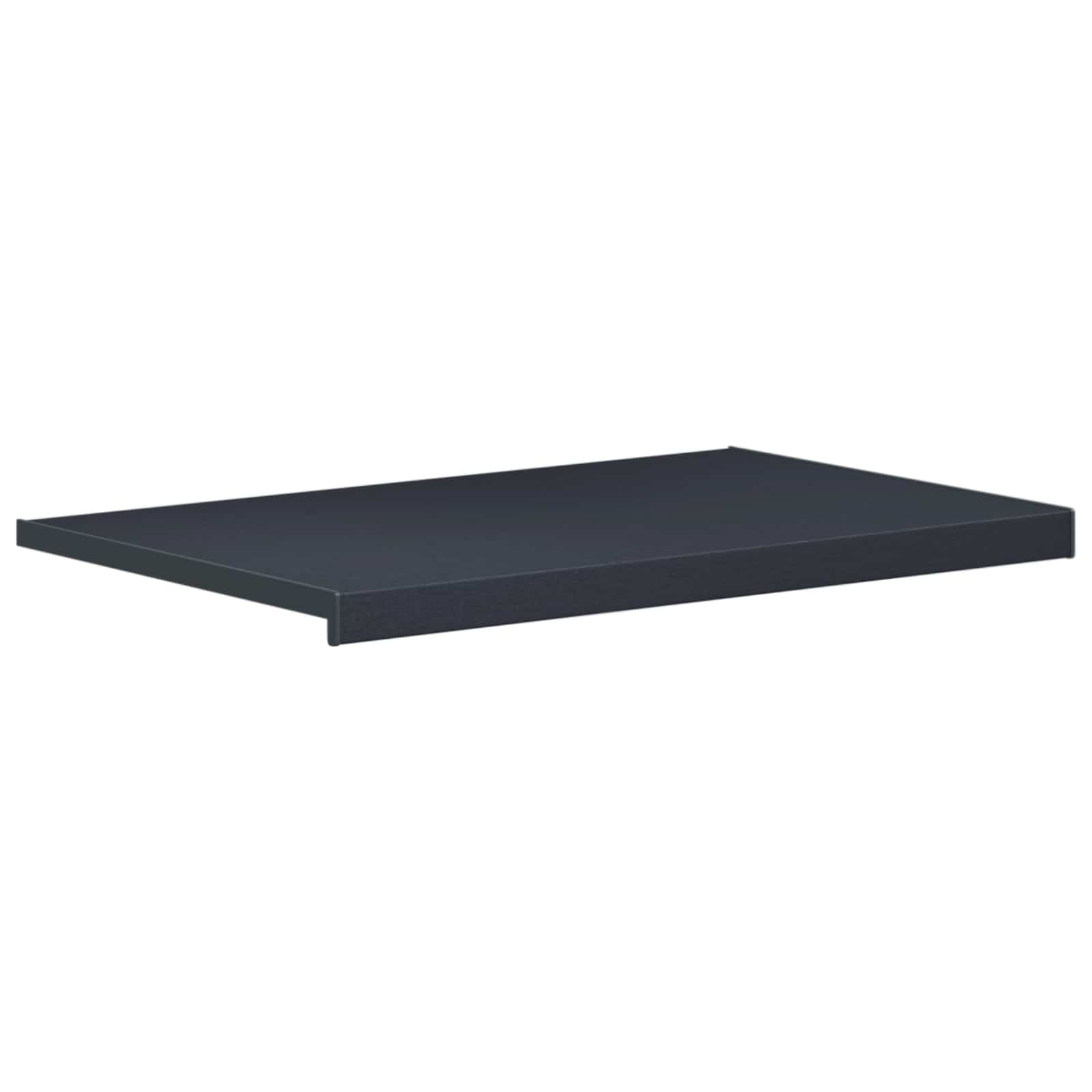 Prozorska klupčica Antracit s drvenim uzorkom 80 x 50 x 4,5 cm