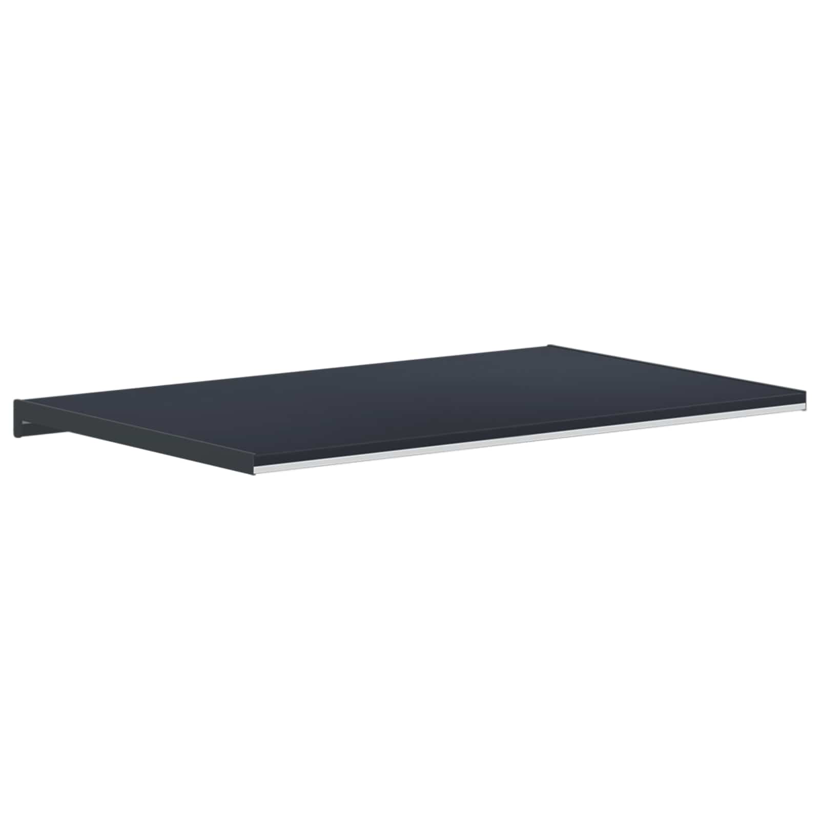 Prozorska klupčica Antracit s drvenim uzorkom 80 x 50 x 4,5 cm