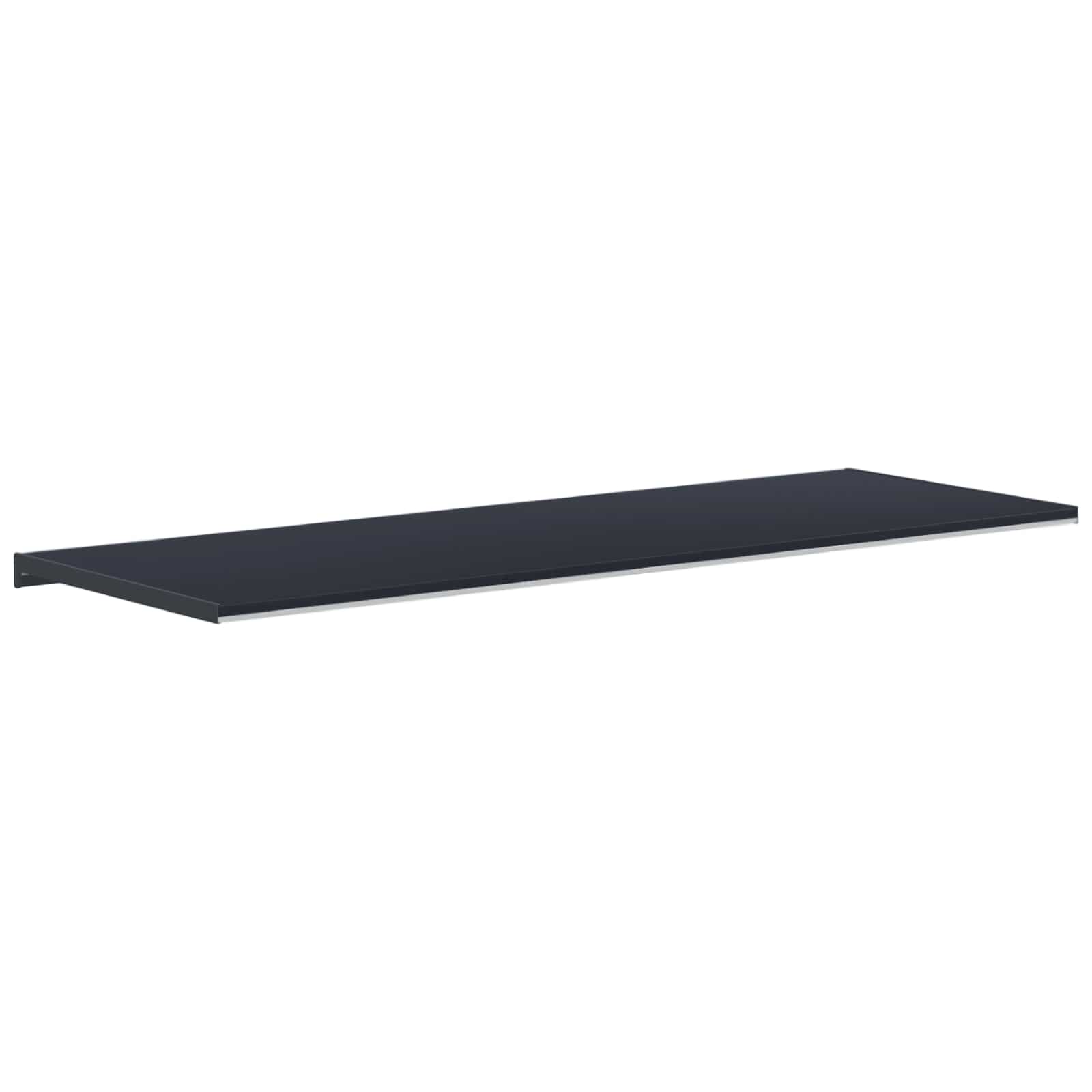 Prozorska klupčica Antracit s drvenim uzorkom 140 x 50 x 4,5 cm