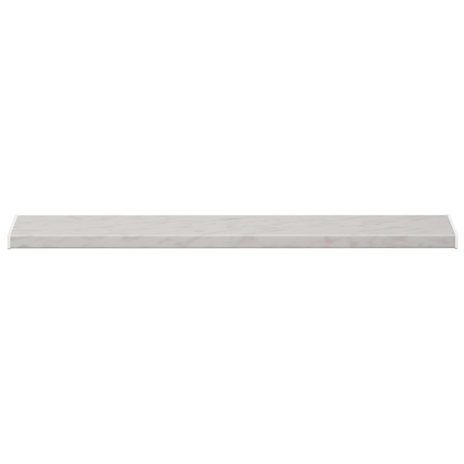 Prozorska klupčica Mramorna tekstura 160 x 20 x 4,5 cm PVC