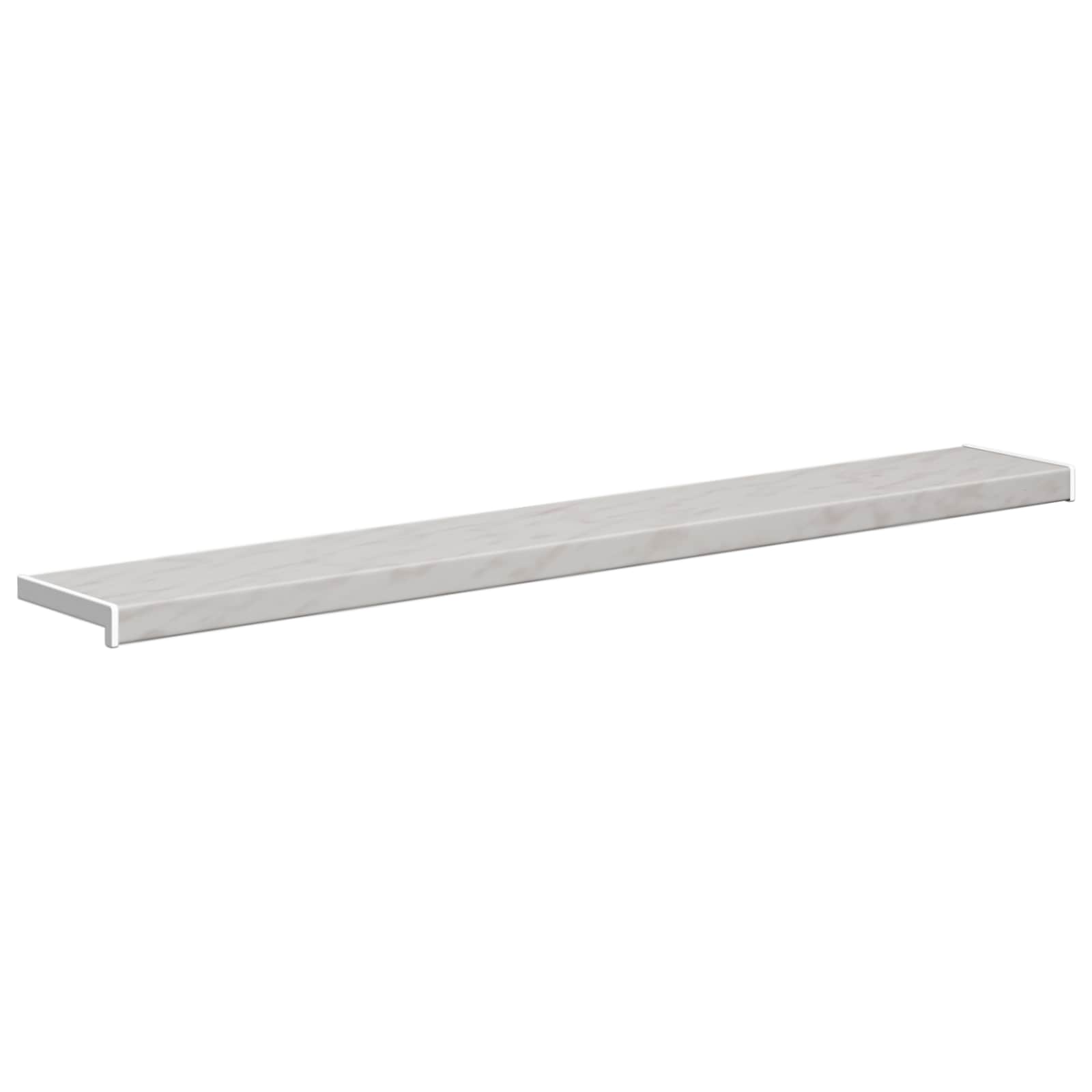 Prozorska klupčica Mramorna tekstura 120 x 25 x 4,5 cm PVC