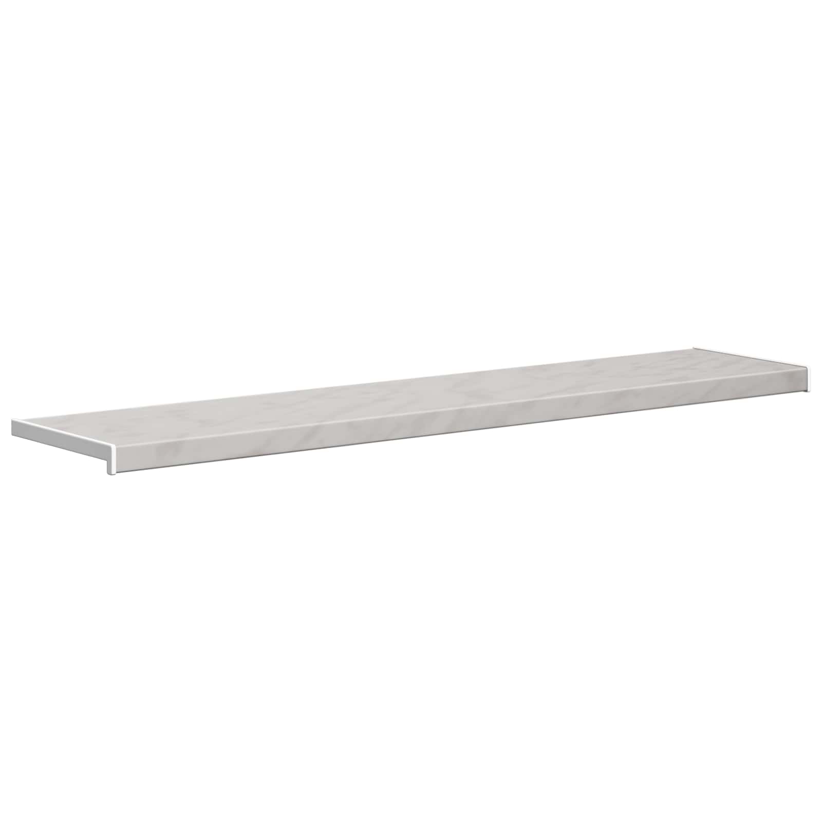 Prozorska klupčica Mramorna tekstura 120 x 35 x 4,5 cm PVC