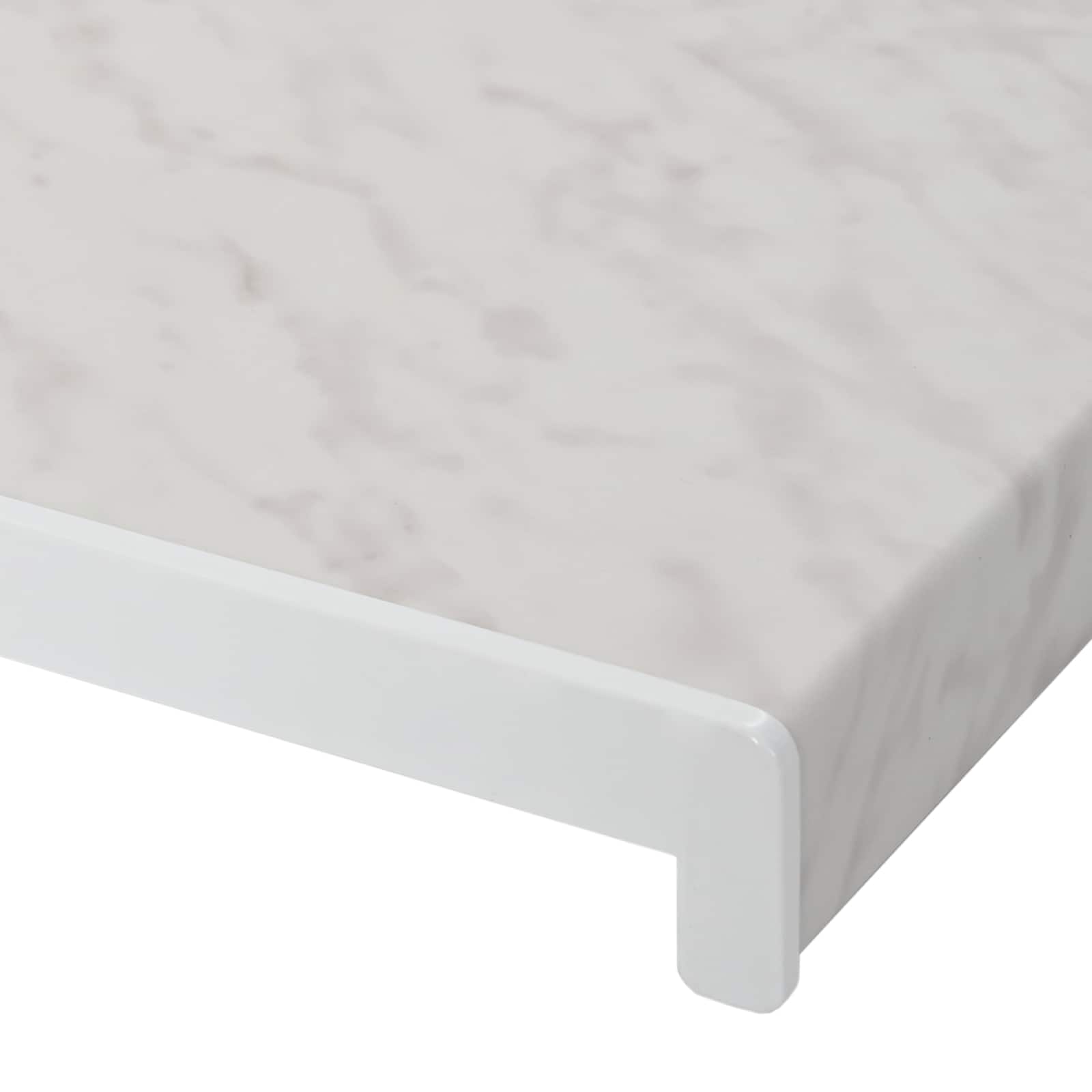 Prozorska klupčica Mramorna tekstura 80 x 50 x 4,5 cm PVC