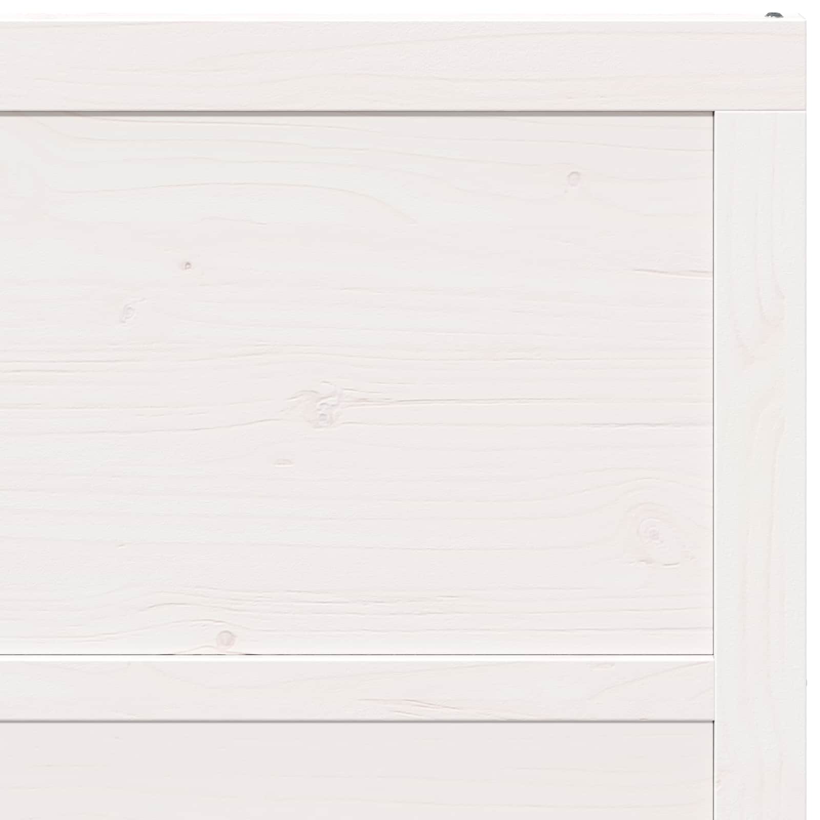 Vrata staje Bijela 100 x 2,5 x 208 cm Masivna borovina
