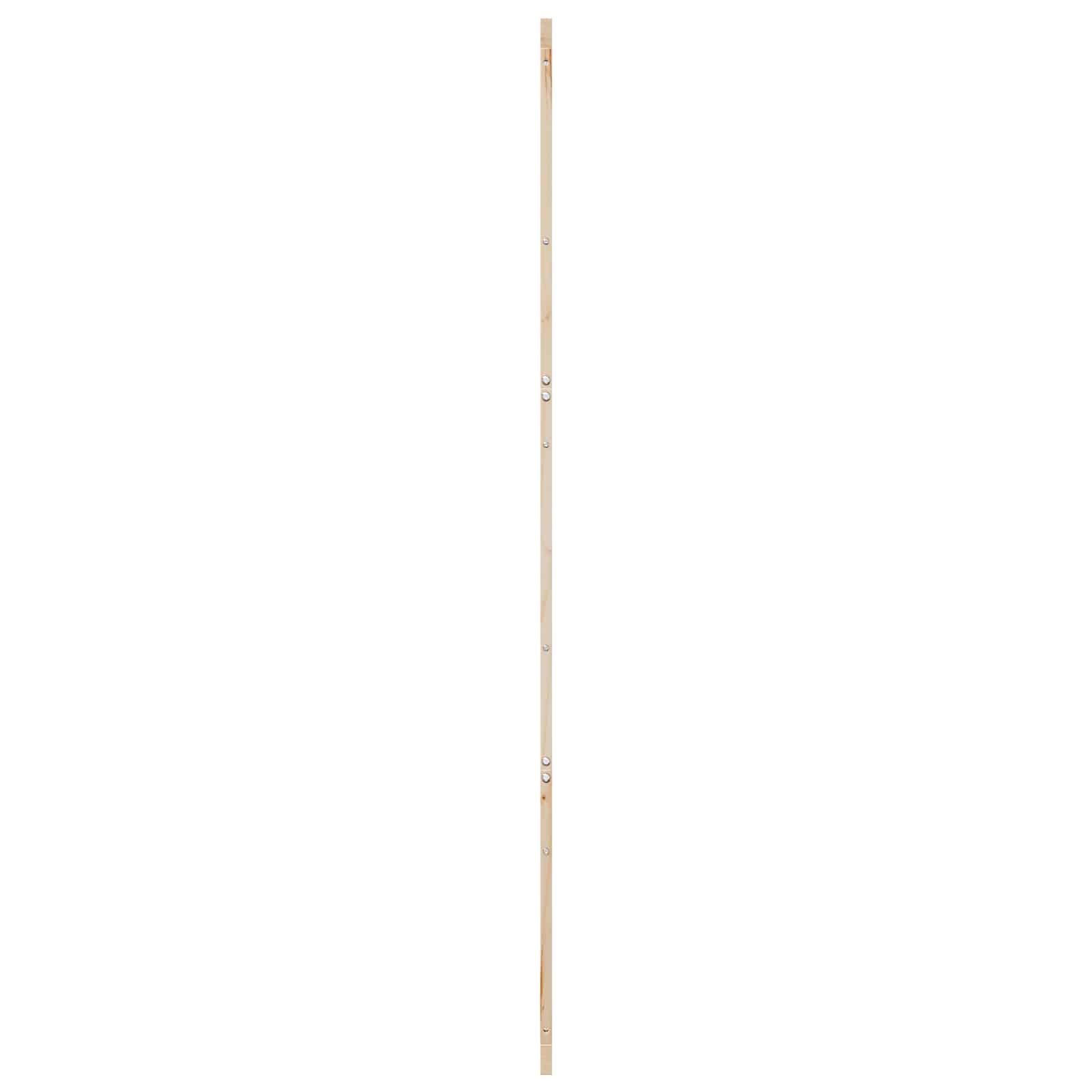 Vrata staje Prirodna 80 x 2,5 x 208 cm Masivna borovina
