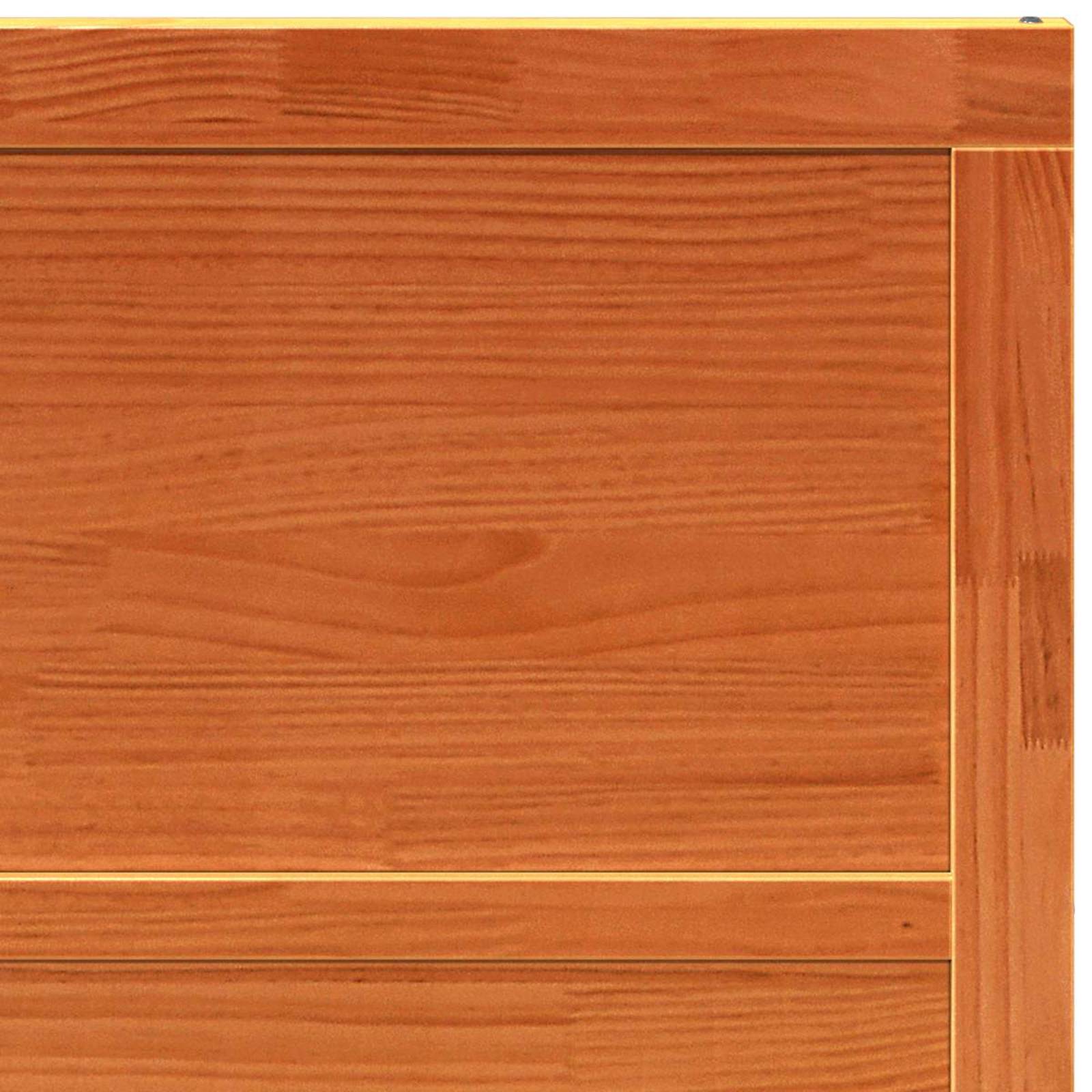 Vrata staje Voštanosmeđa 80 x 2,5 x 208 cm Masivna borovina