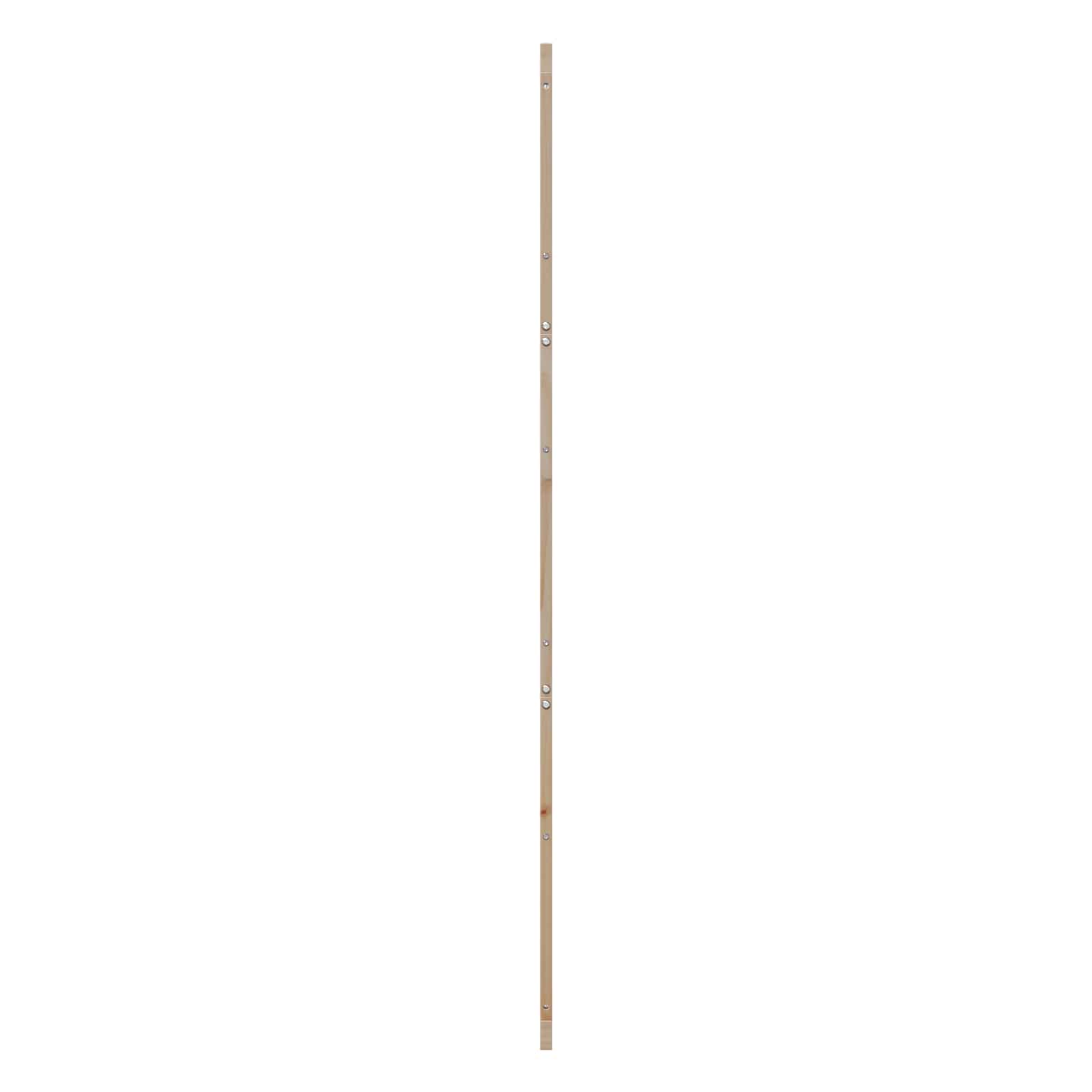 Vrata staje Prirodna 90 x 2,5 x 208 cm Masivna borovina