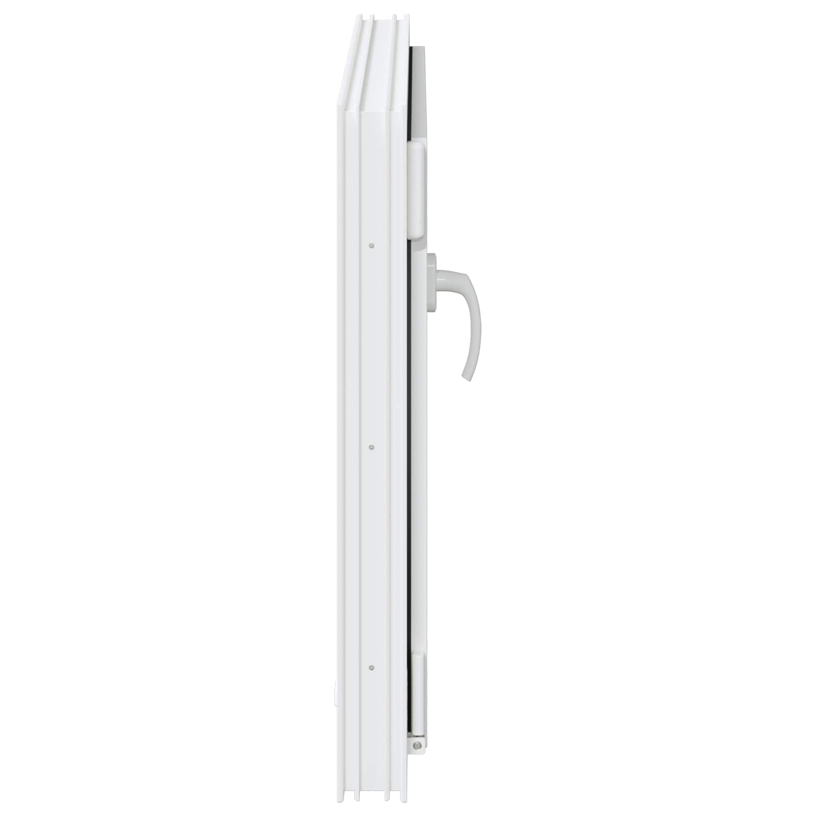 Prozor za podrum RISOR 90 x 50 cm PVC i staklo Bijela