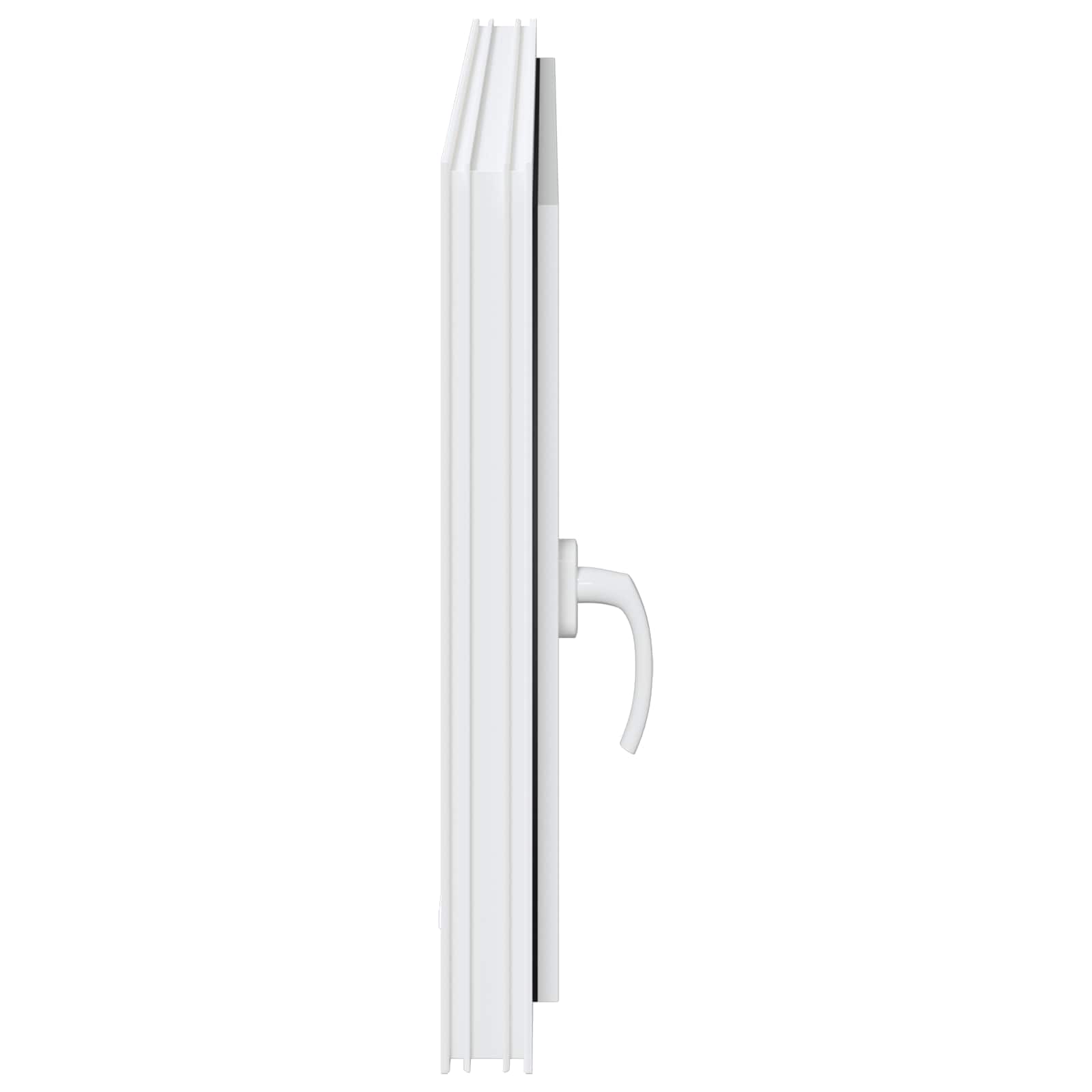 Prozor za podrum RISOR 100 x 70 cm PVC i staklo Bijela