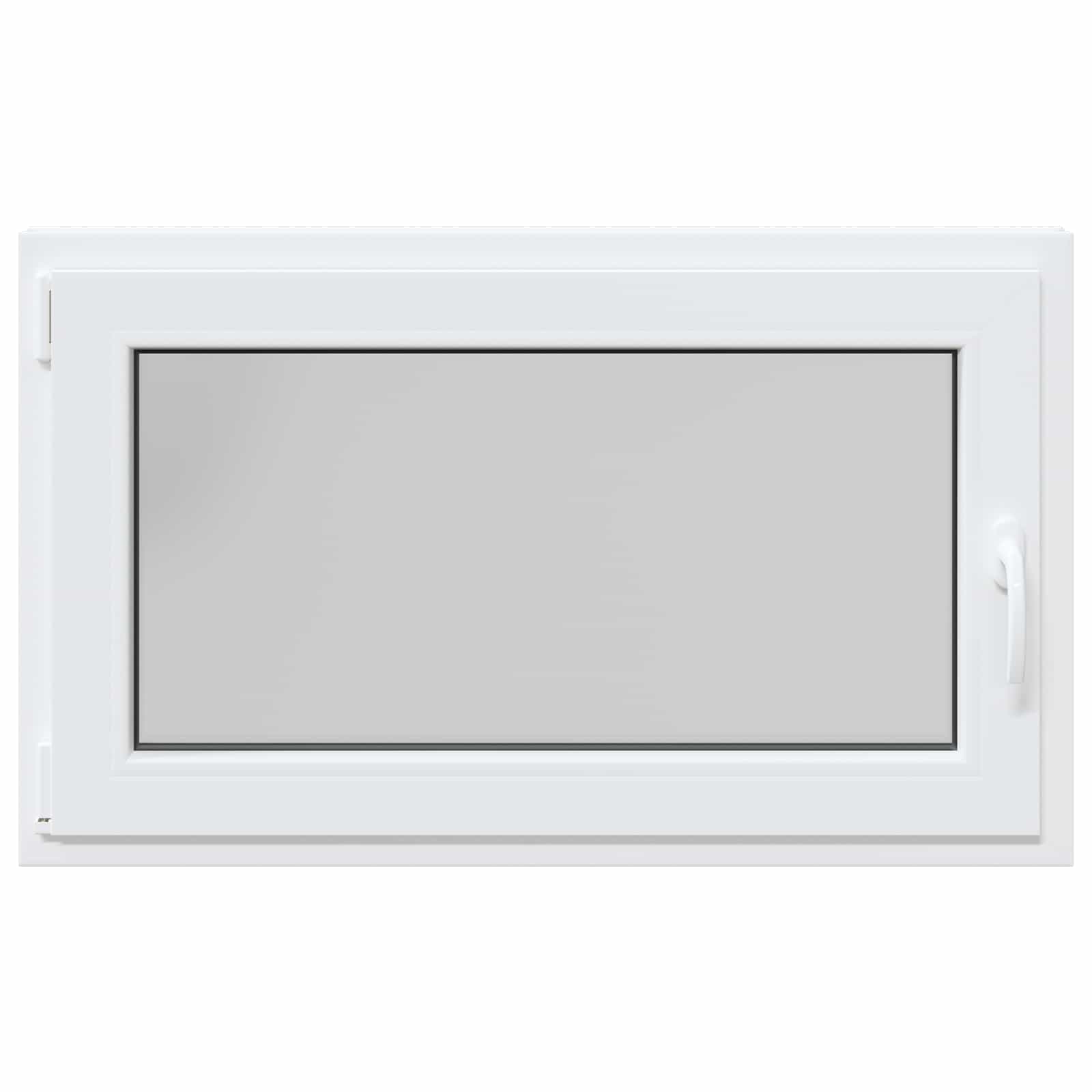 Prozor za podrum RISOR 100 x 70 cm PVC i staklo Bijela