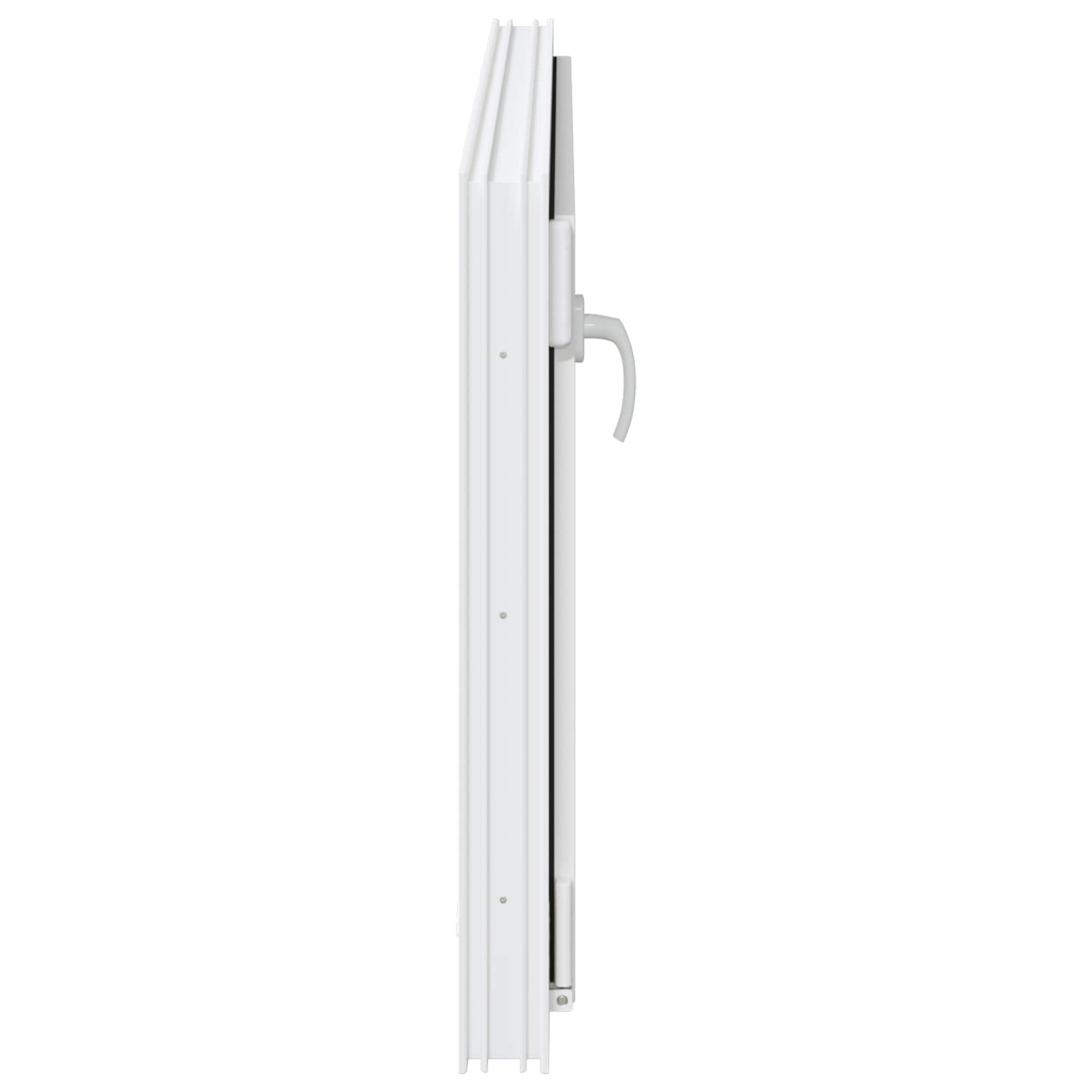 Prozor za podrum RISOR 110 x 50 cm PVC i staklo Bijela
