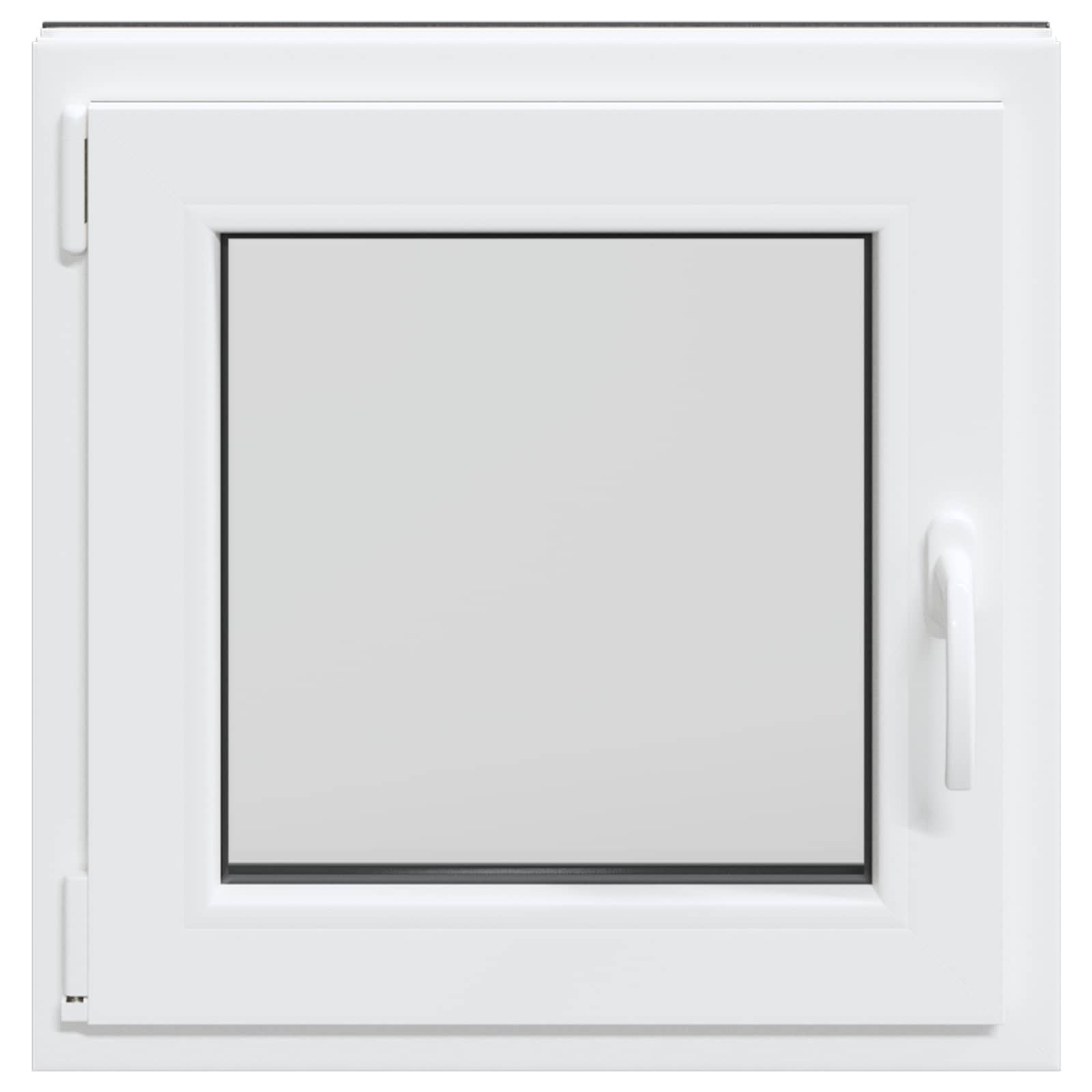 Prozor za podrum RISOR 60 x 60 cm PVC i staklo Antracit