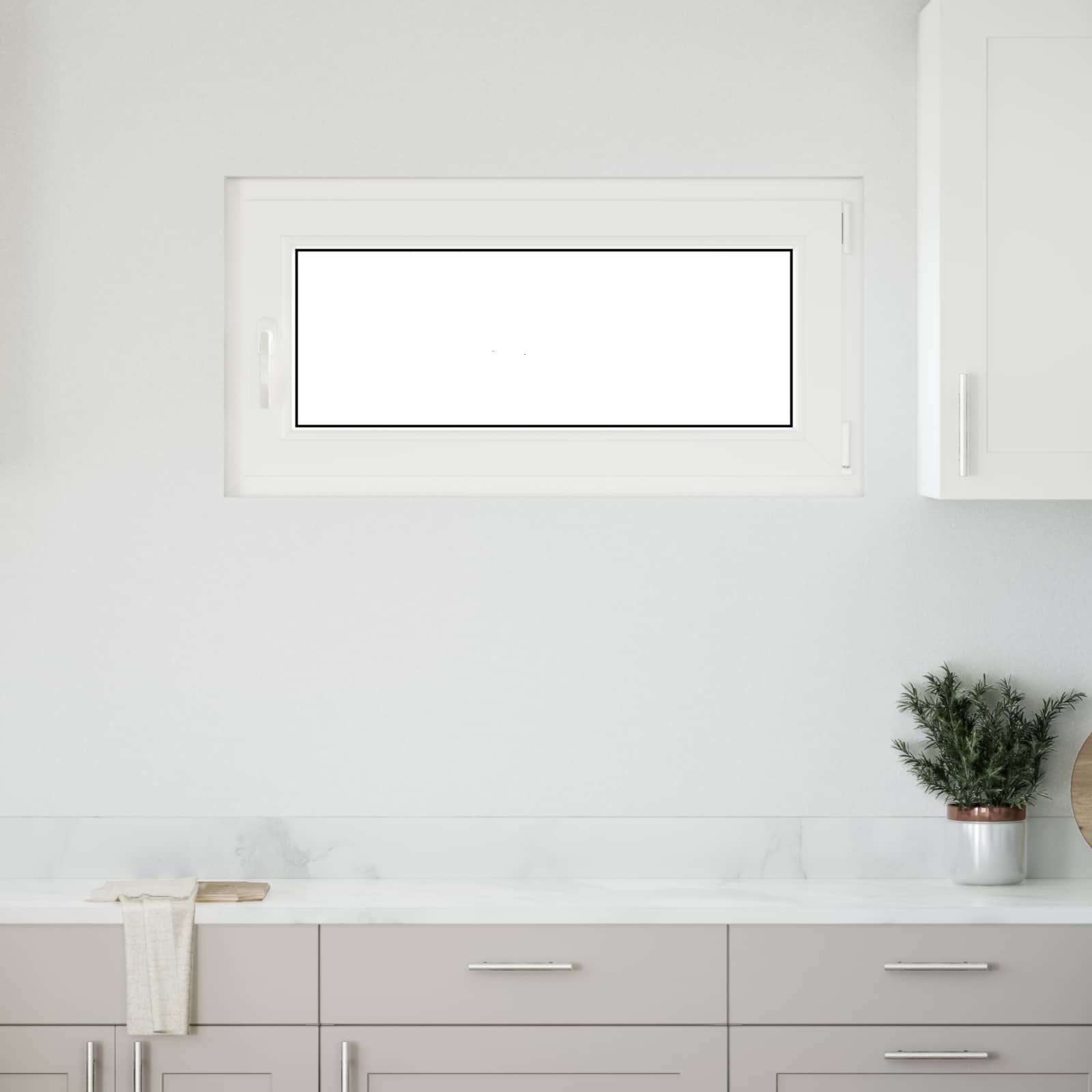 Prozor za podrum RISOR 100 x 50 cm PVC i staklo Antracit