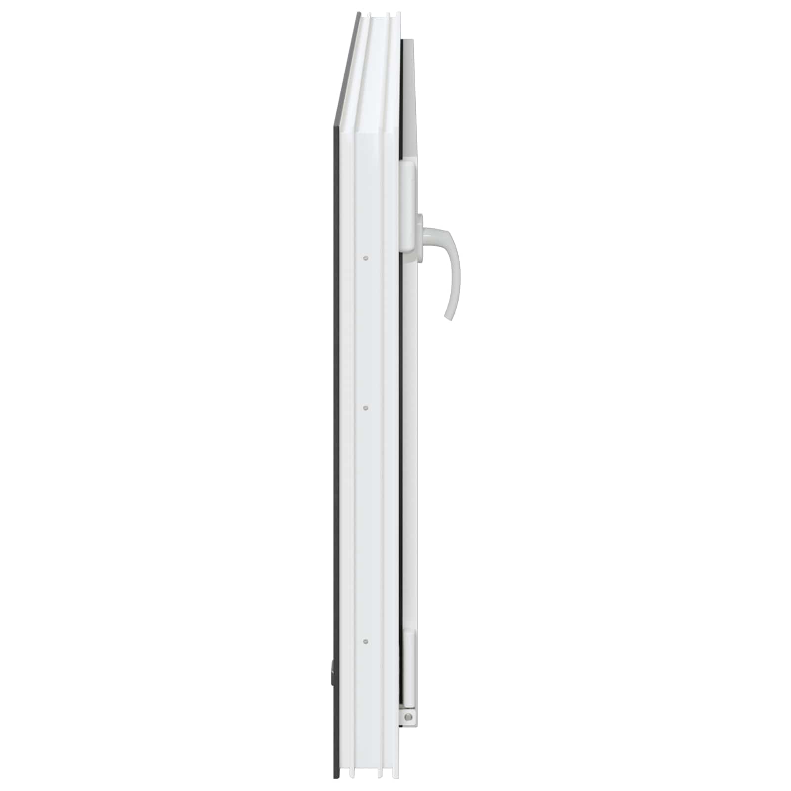 Prozor za podrum RISOR 110 x 70 cm PVC i staklo Antracit