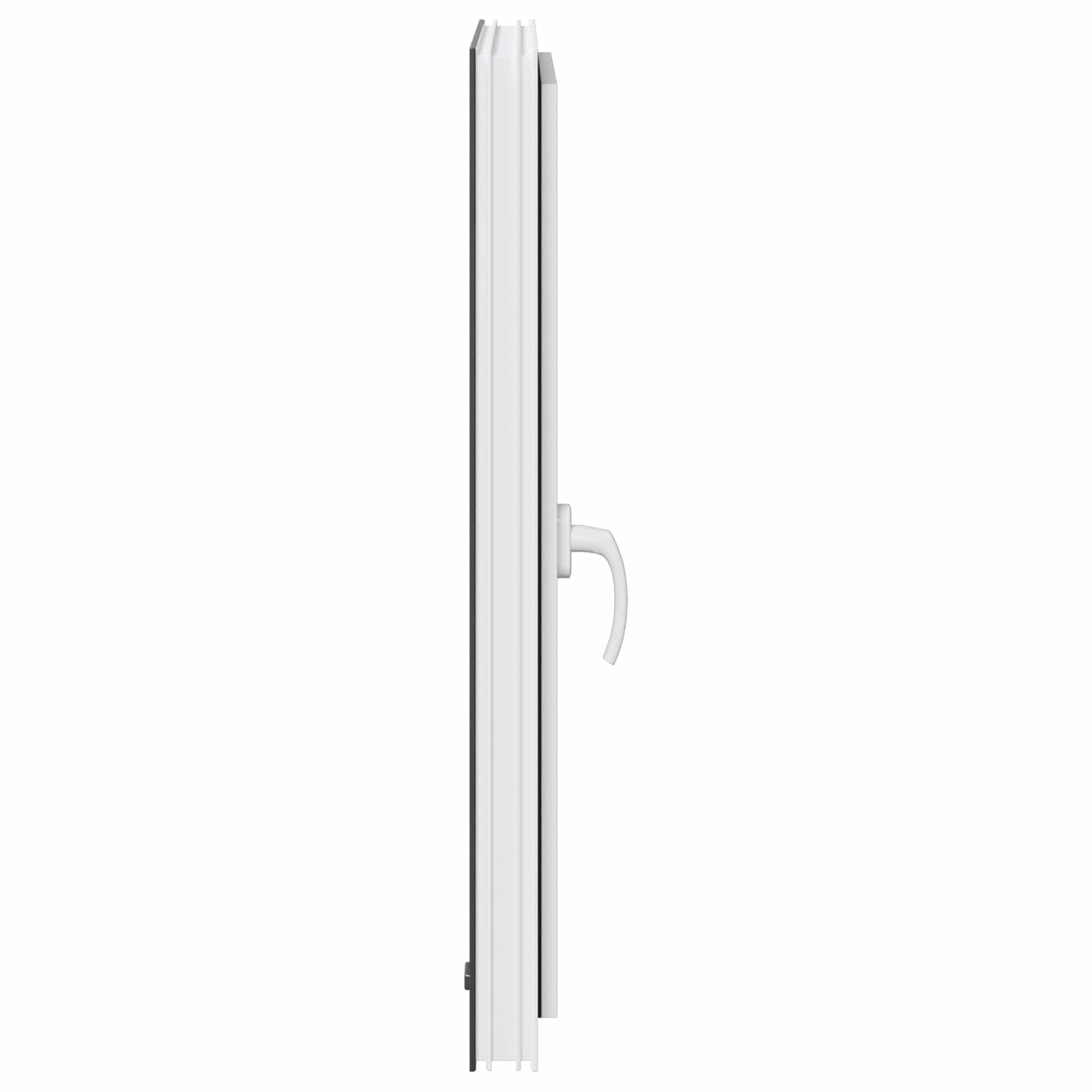 Prozor za podrum RISOR 60 x 80 cm PVC i staklo Antracit